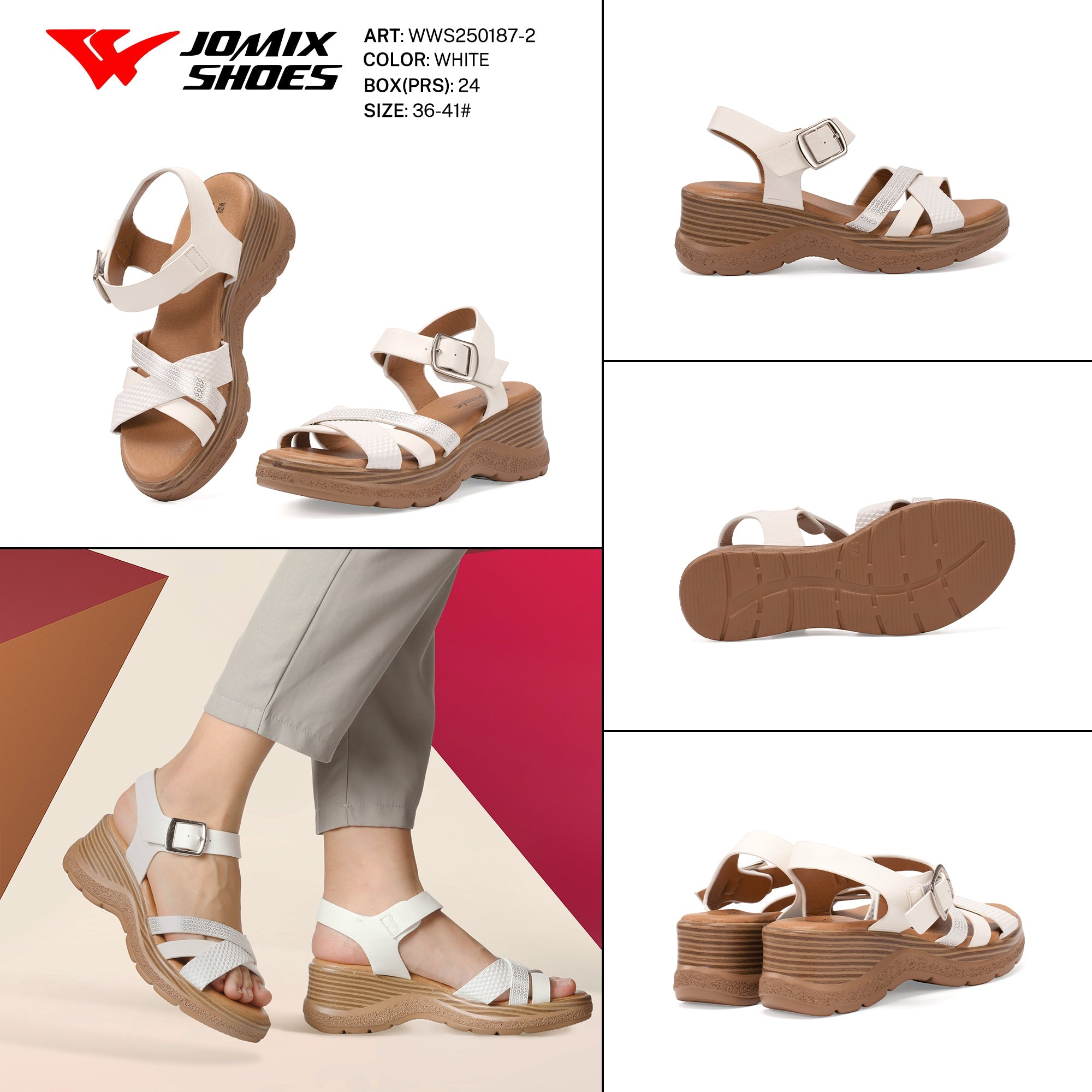 Sandali Donna Aperti Wws250187 - 2 - Fornitura all'ingrosso di Sandali Donna da Jomix Shoes B2B