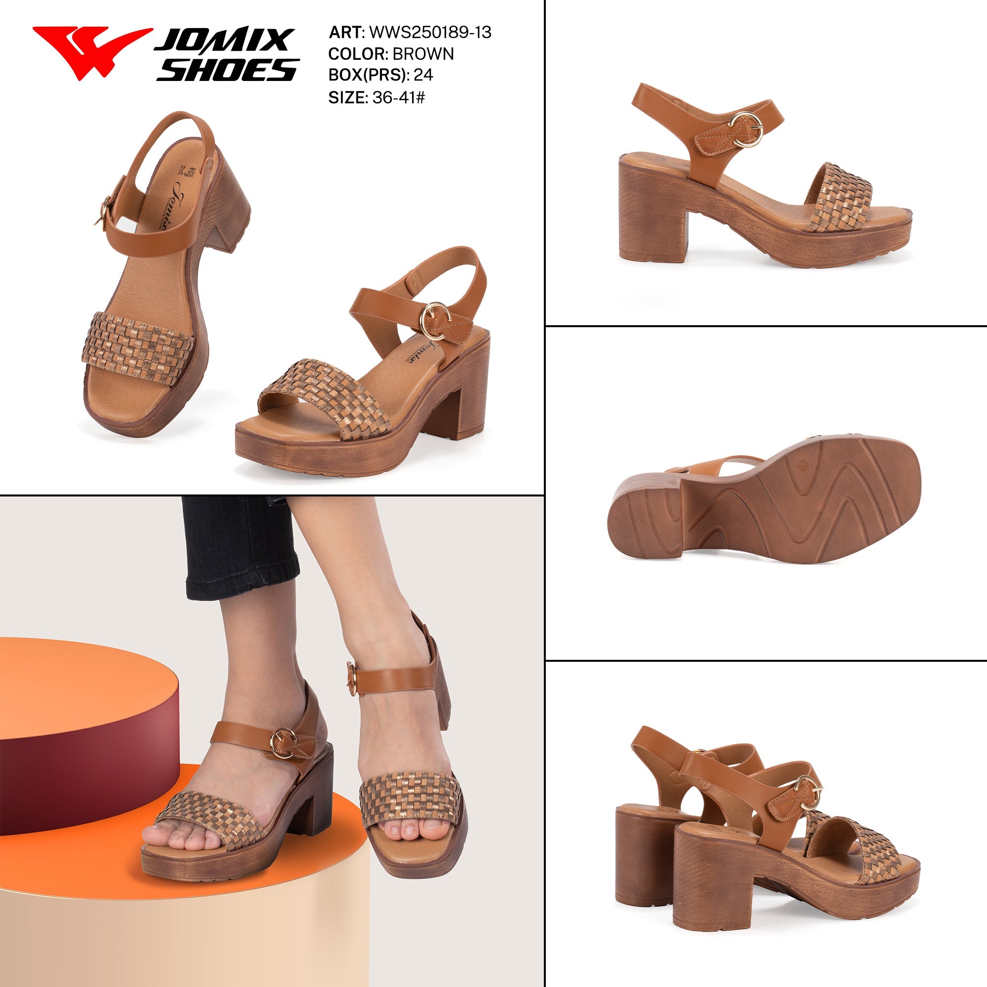 Sandali Donna Aperti Wws250189 - 13 - Fornitura all'ingrosso di Sandali Donna da Jomix Shoes B2B