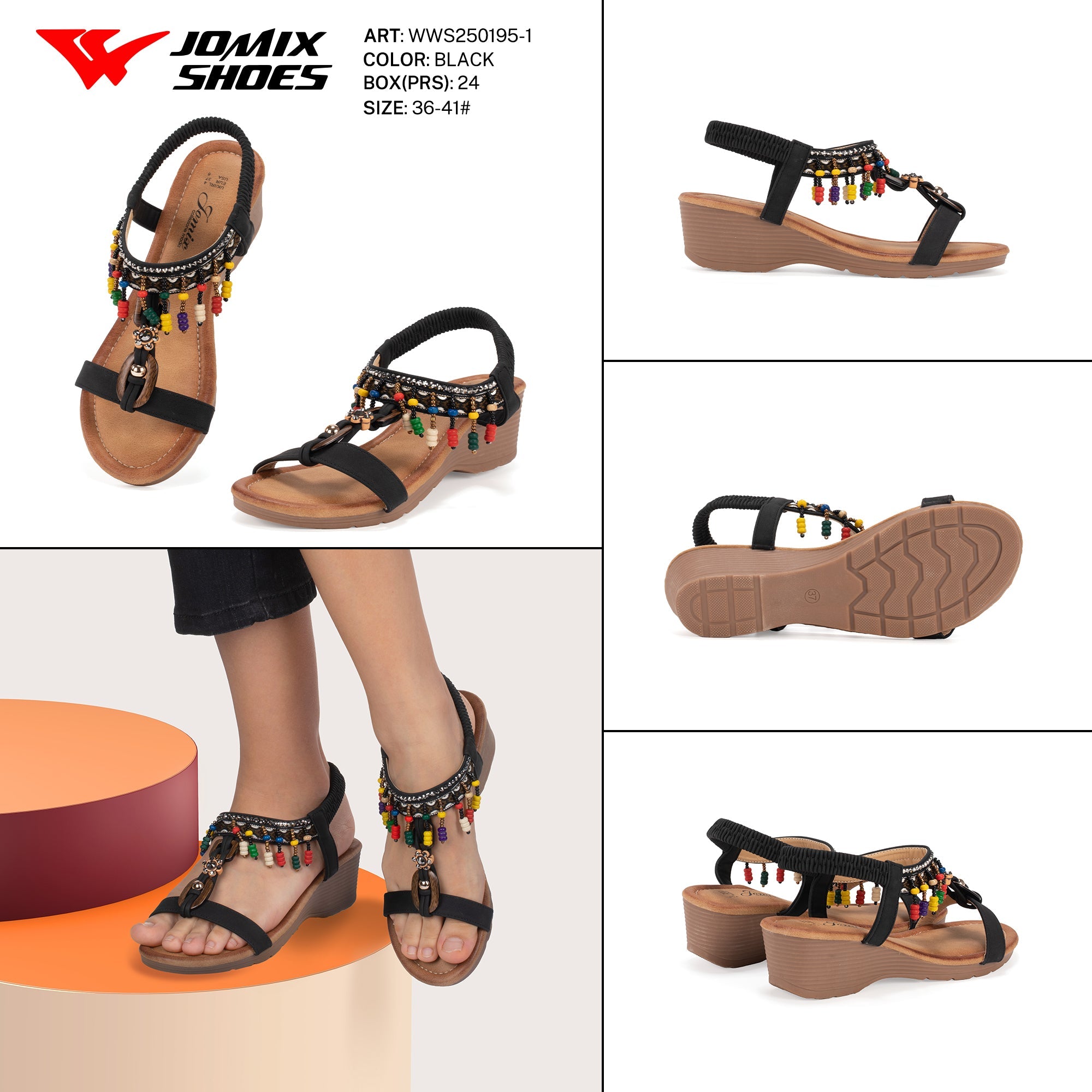 Sandali Donna Aperti Wws250195 - 1 - Fornitura all'ingrosso di Sandali Donna da Jomix Shoes B2B