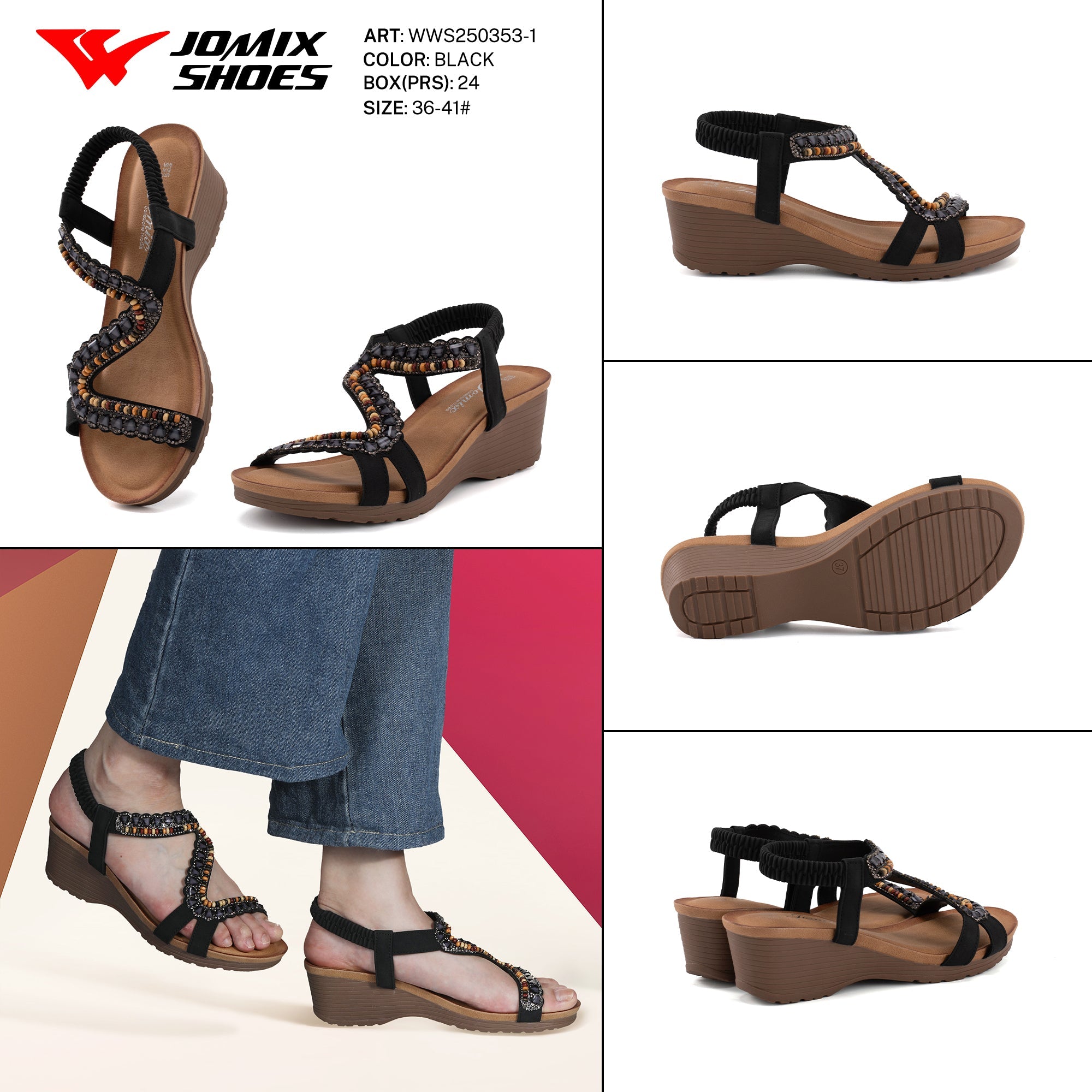 Sandali Donna Aperti Wws250353 - 1 - Fornitura all'ingrosso di Sandali Donna da Jomix Shoes B2B