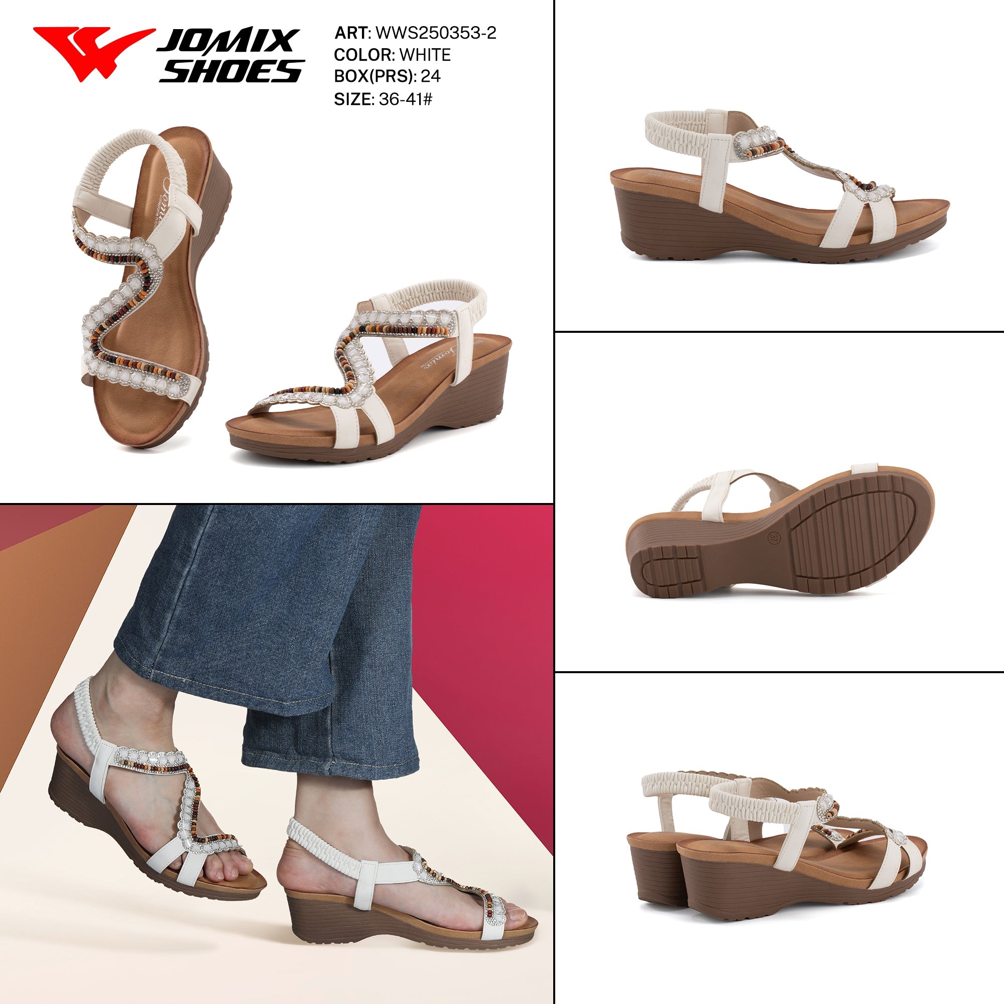 Sandali Donna Aperti Wws250353 - 2 - Fornitura all'ingrosso di Sandali Donna da Jomix Shoes B2B