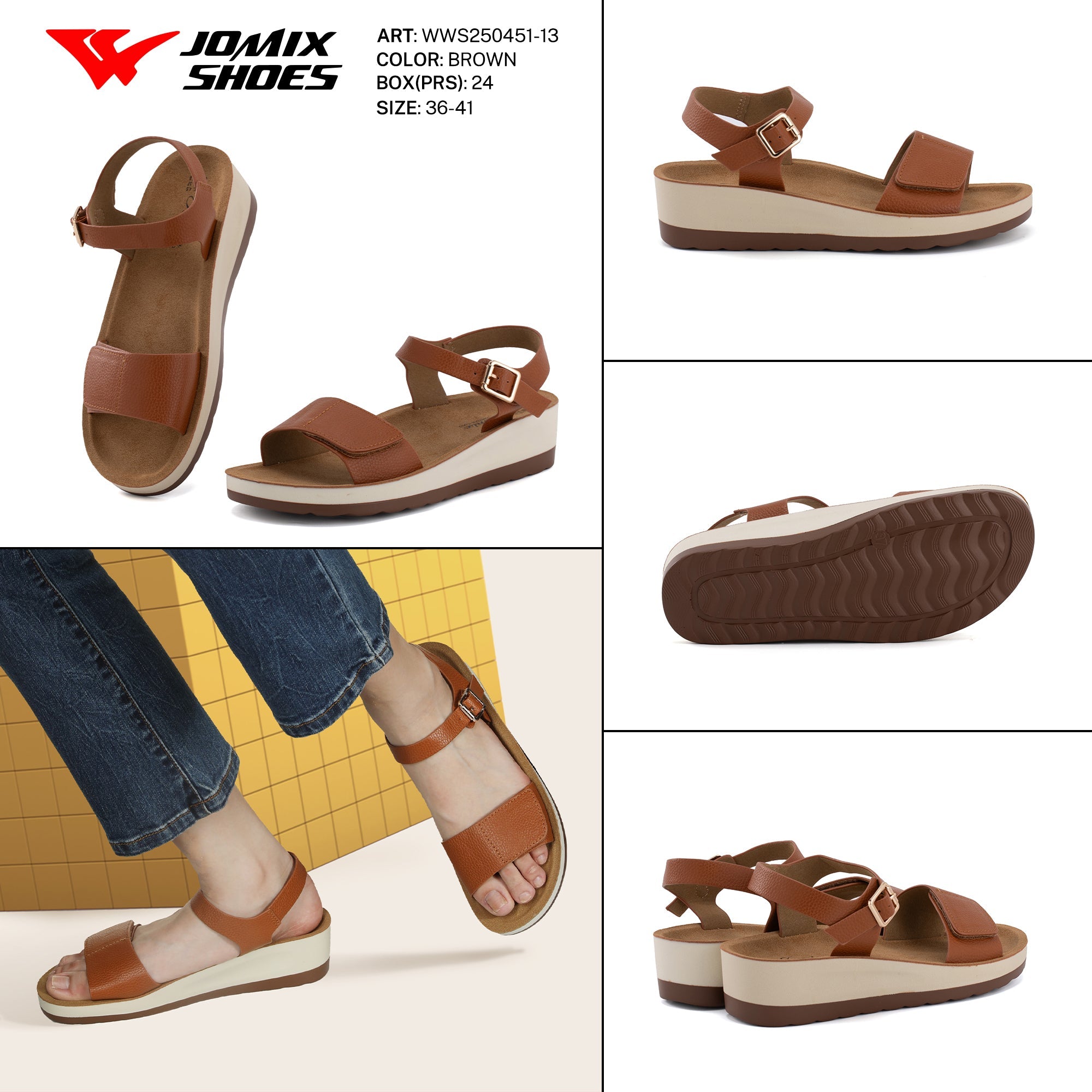 Sandali Donna Aperti Wws250451 - 13 - Fornitura all&#39;ingrosso di Scarpe Donna da Jomix Shoes B2B