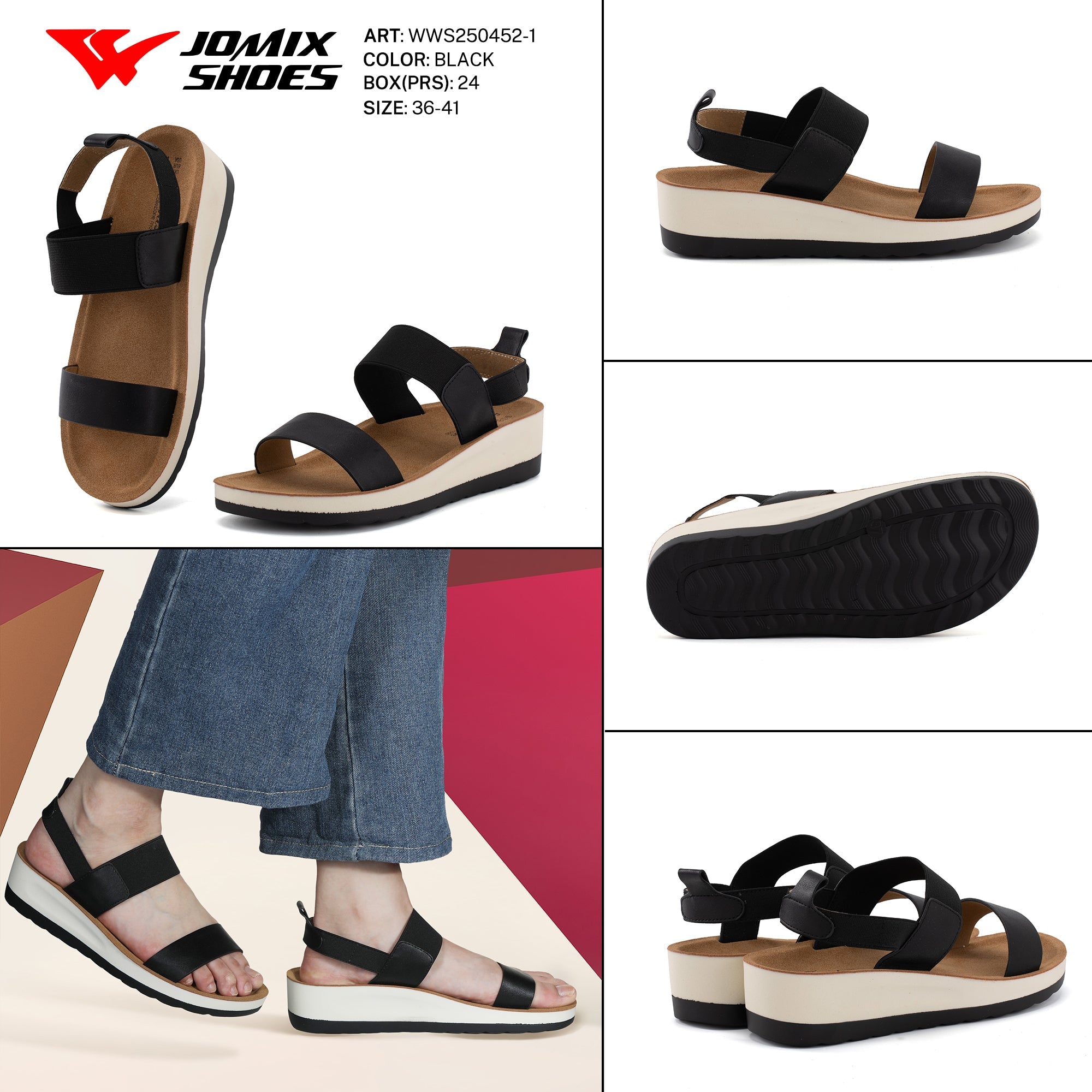 Sandali Donna Aperti Wws250452 - 1 - Fornitura all'ingrosso di Sandali Donna da Jomix Shoes B2B