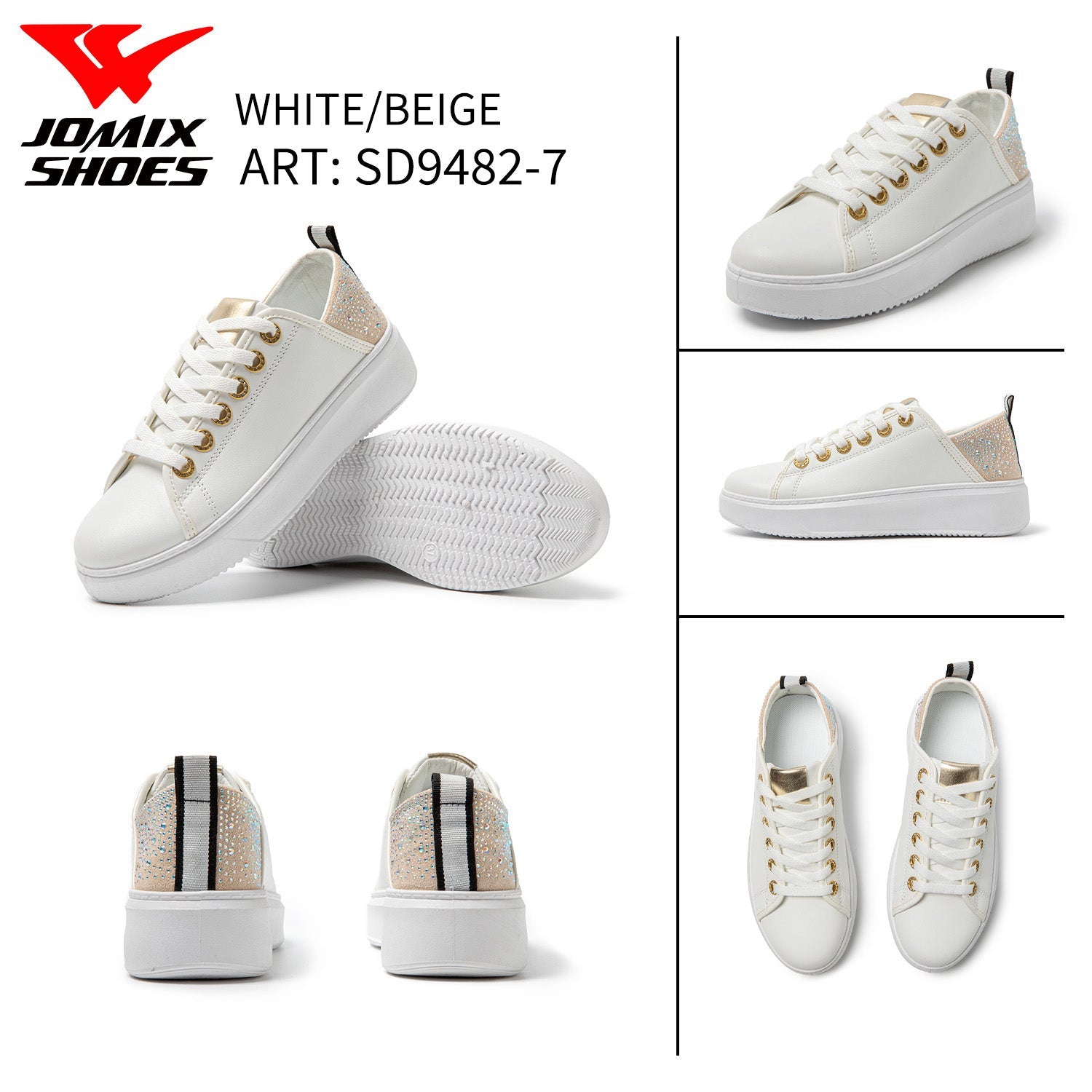 Scarpe Casual Da Donna Jomix Shoes SD9482 - 7 - Fornitura all'ingrosso di Sneakers Donna da Jomix Shoes B2B