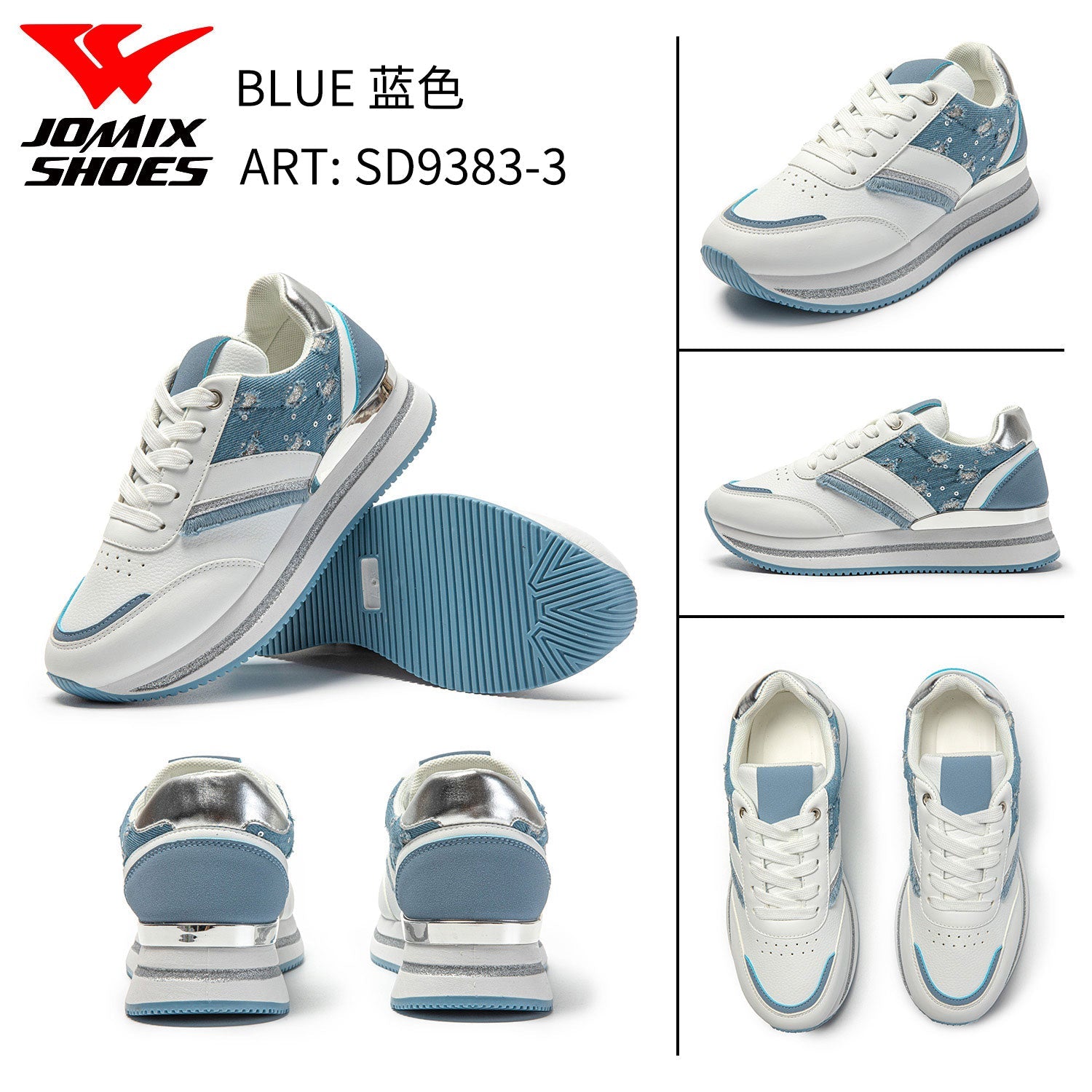 Scarpe Casual Da Donna Sd9383 - 3 - Fornitura all'ingrosso di Sneakers Donna da Jomix Shoes B2B