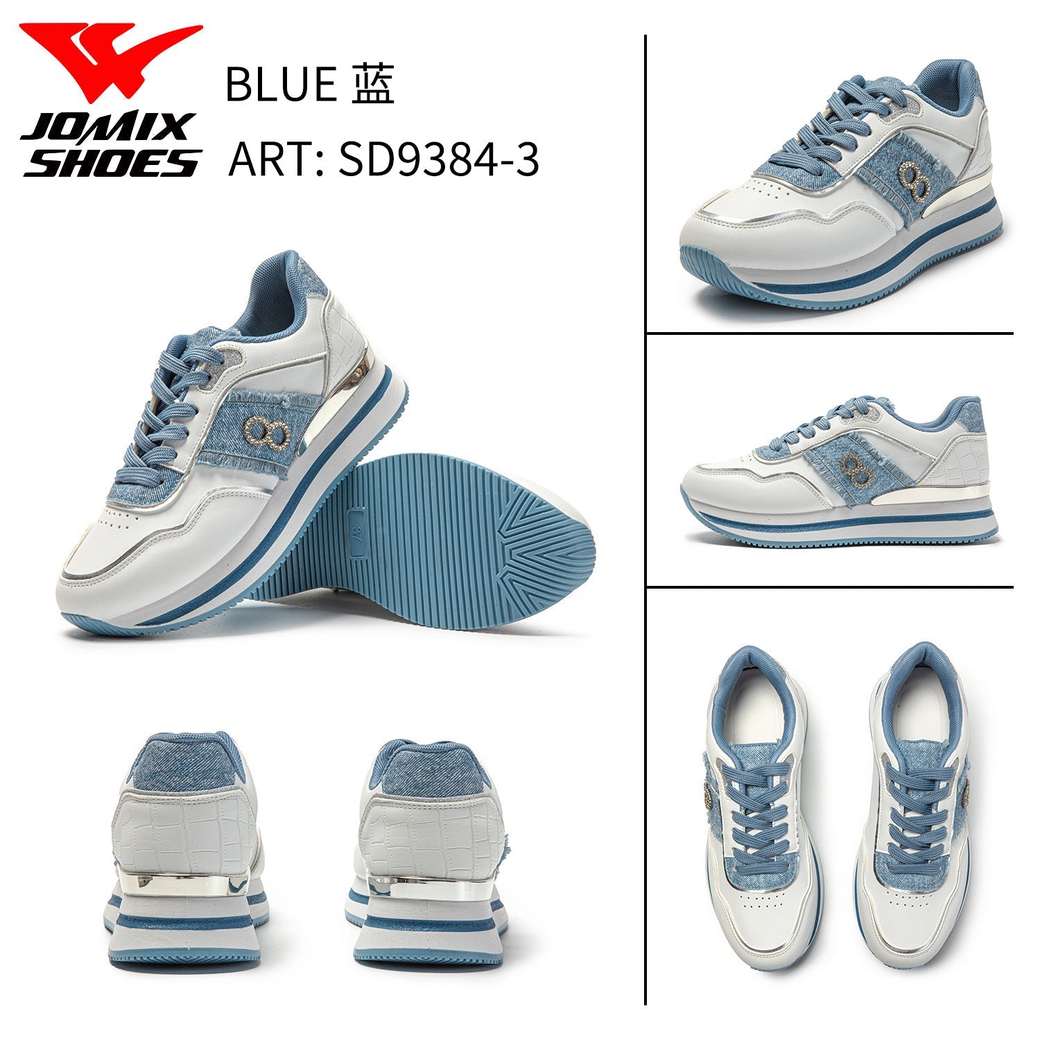 Scarpe Casual Da Donna Sd9384 - 3 - Fornitura all'ingrosso di Sneakers Donna da Jomix Shoes B2B