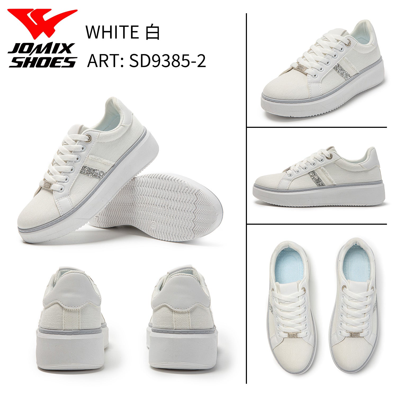 Scarpe Casual Da Donna Sd9385 - 2 - Fornitura all'ingrosso di Sneakers Donna da Jomix Shoes B2B