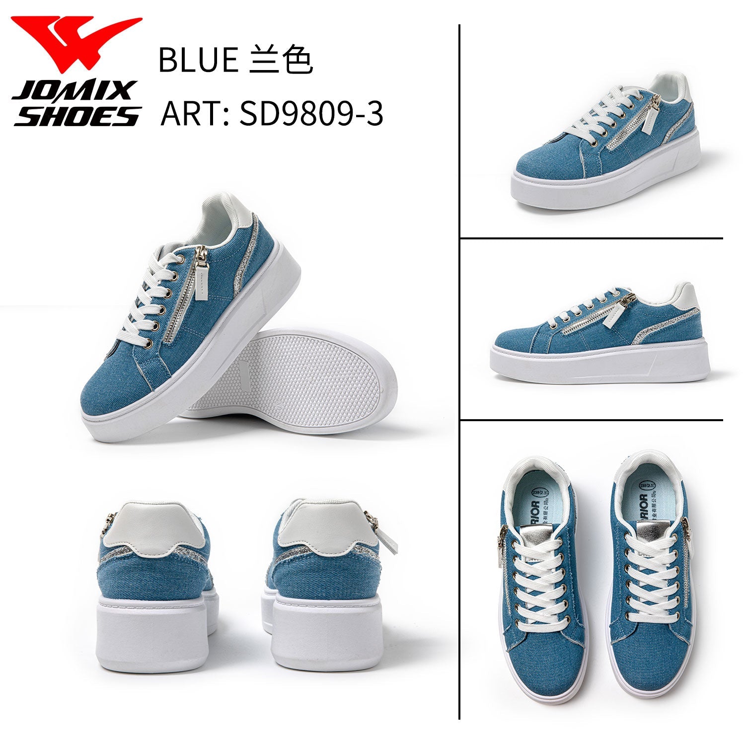 Scarpe Casual Da Donna Sd9809 - 3 - Fornitura all'ingrosso di Sneakers Donna da Jomix Shoes B2B