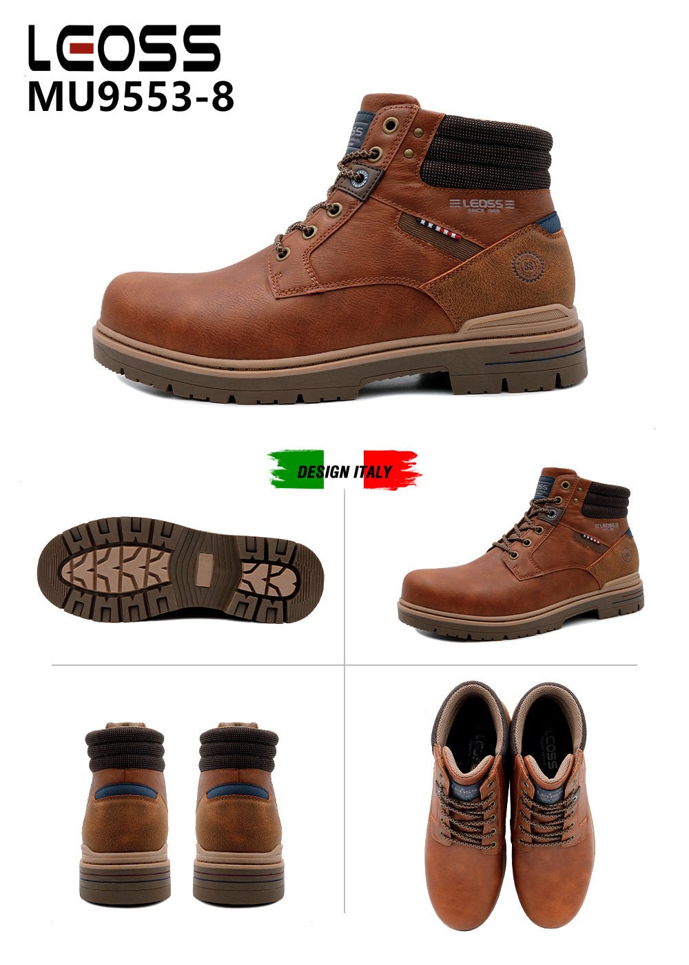 Scarpe Casual Da Uomo Jomix Shoes MU9553 - 8