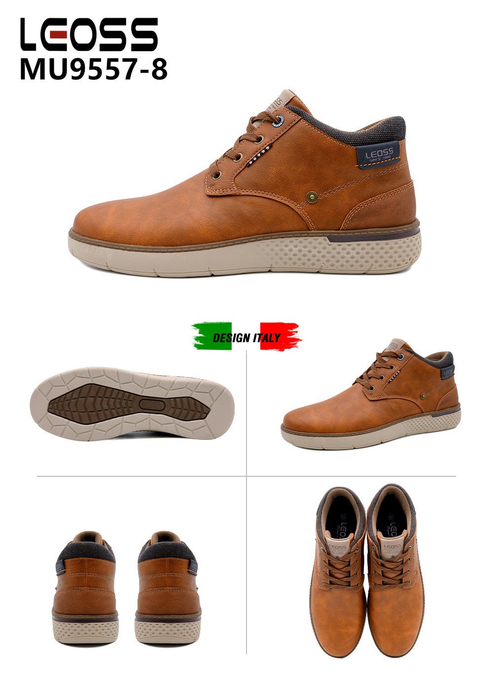 Scarpe Casual Da Uomo Jomix Shoes MU9557 - 8