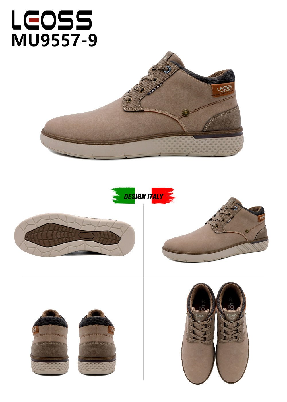 Scarpe Casual Da Uomo Jomix Shoes MU9557 - 9