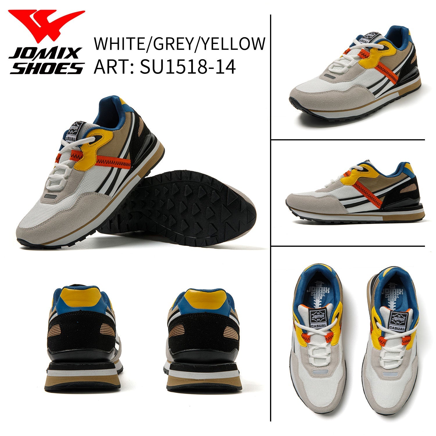 Scarpe Casual Da Uomo Jomix Shoes SU1518 - 14 - Fornitura all'ingrosso di Sneakers Uomo da Jomix Shoes B2B