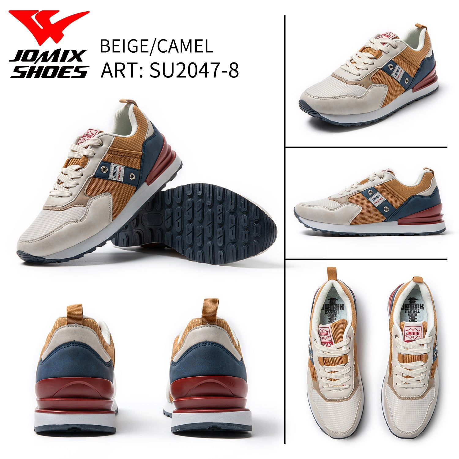 Scarpe Casual Da Uomo Jomix Shoes SU2047 - 8 - Fornitura all'ingrosso di Sneakers Uomo da Jomix Shoes B2B