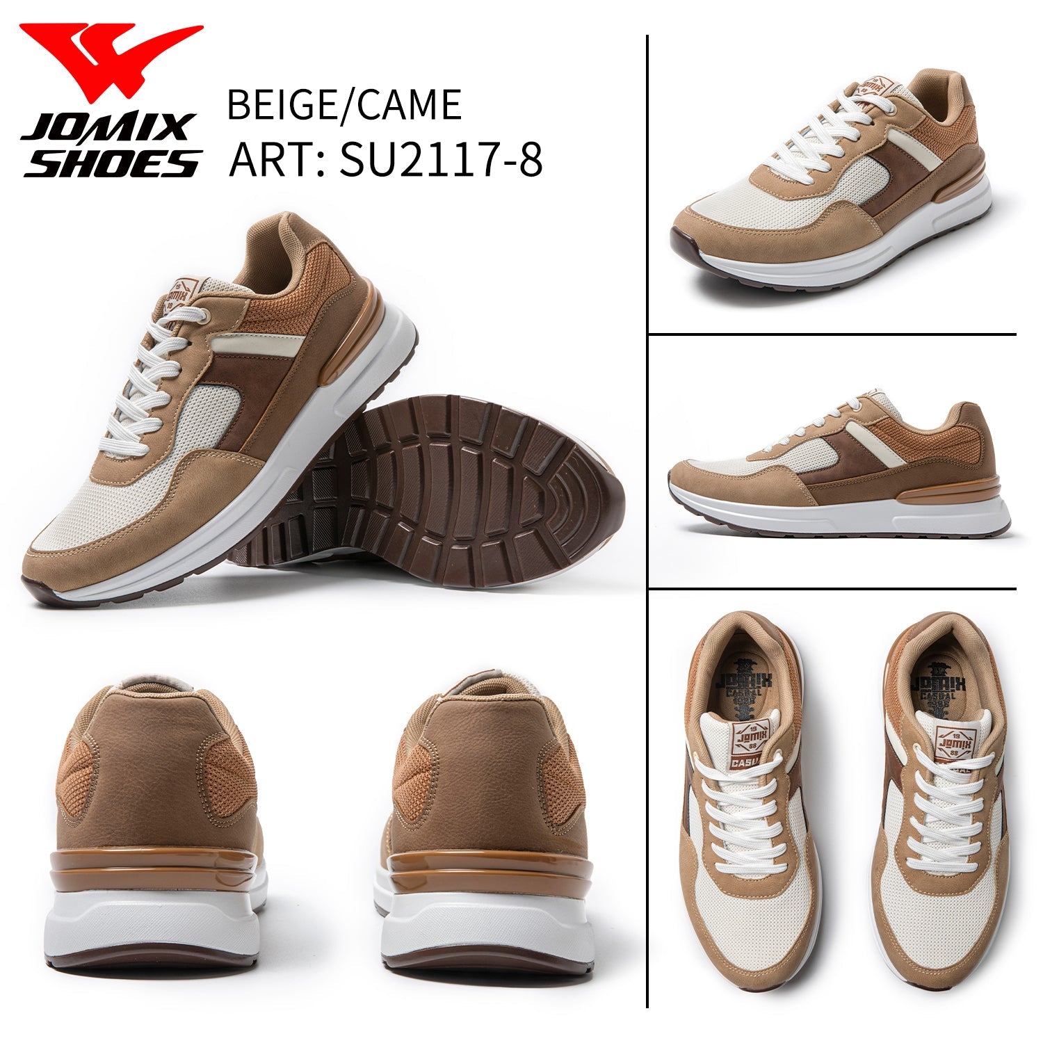 Scarpe Casual Da Uomo Jomix Shoes SU2117 - 8 - Fornitura all&#39;ingrosso di Sneakers Uomo da Jomix Shoes B2B