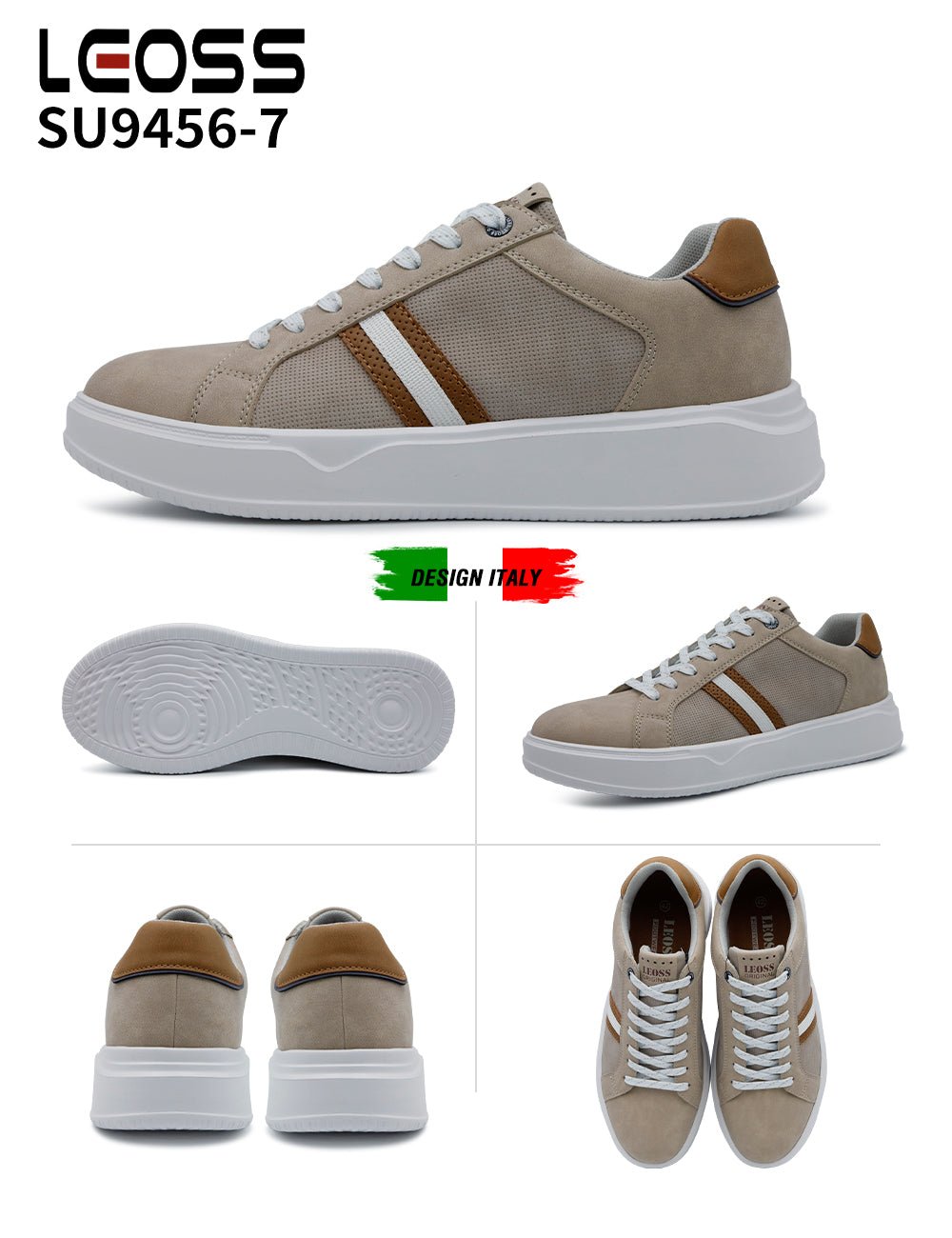 Scarpe Casual Da Uomo Su9456-7