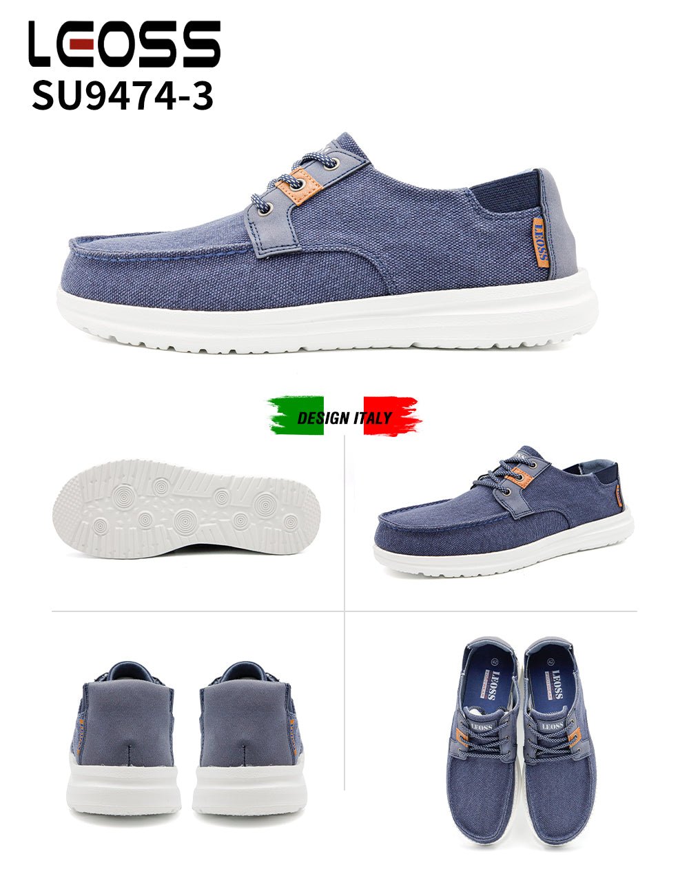 Scarpe Casual Da Uomo Su9474-3