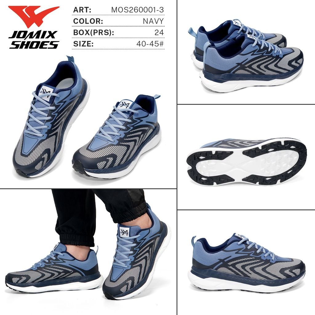 scarpe da ginnastica uomo MOS260001 - 3 - Fornitura all'ingrosso di Scarpe Uomo da Jomix Shoes B2B