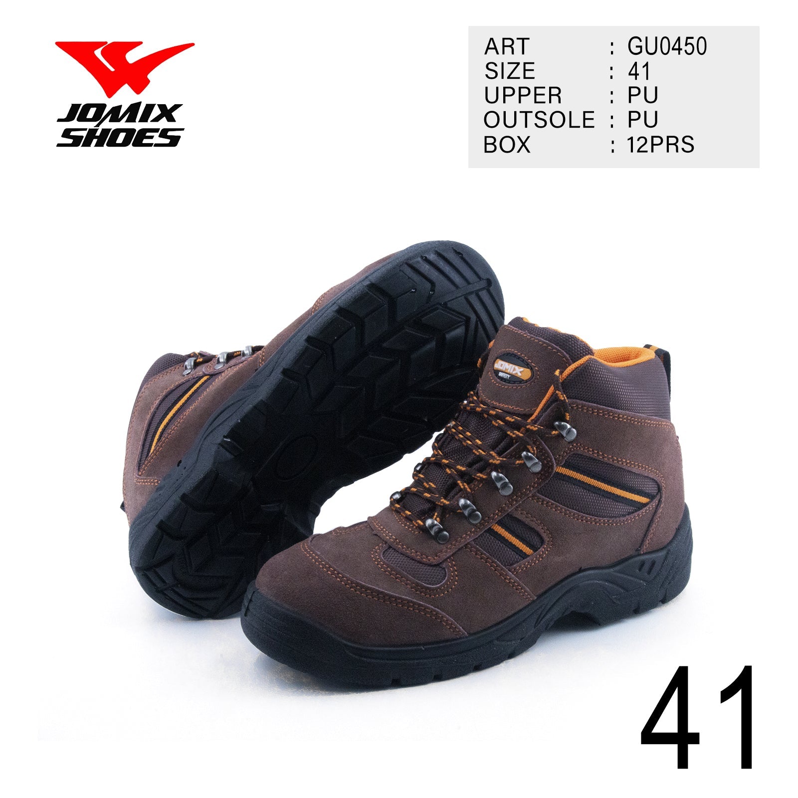 Scarpe Da Lavoro Antinfortunistica Da Uomo Jomix Shoes GU0450 - 41 - Fornitura all'ingrosso di Scarpe Uomo da Jomix Shoes B2B