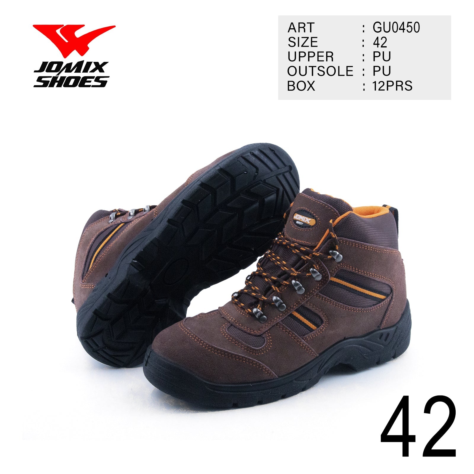 Scarpe Da Lavoro Antinfortunistica Da Uomo Jomix Shoes GU0450 - 42 - Fornitura all'ingrosso di Scarpe Uomo da Jomix Shoes B2B