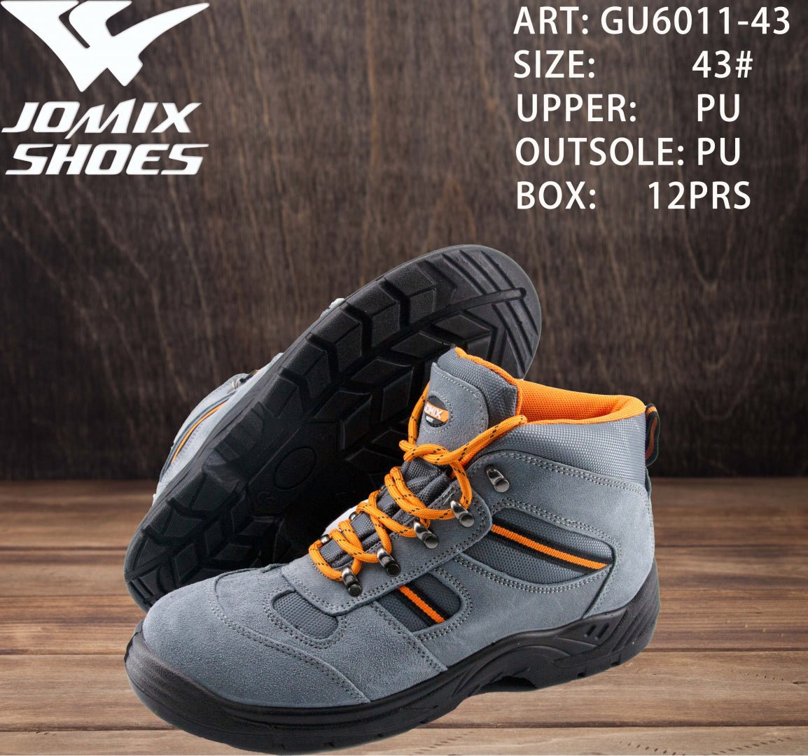 Scarpe Da Lavoro Antinfortunistica Da Uomo Jomix Shoes GU6011 - 43 - Fornitura all'ingrosso di Scarpe Uomo da Jomix Shoes B2B