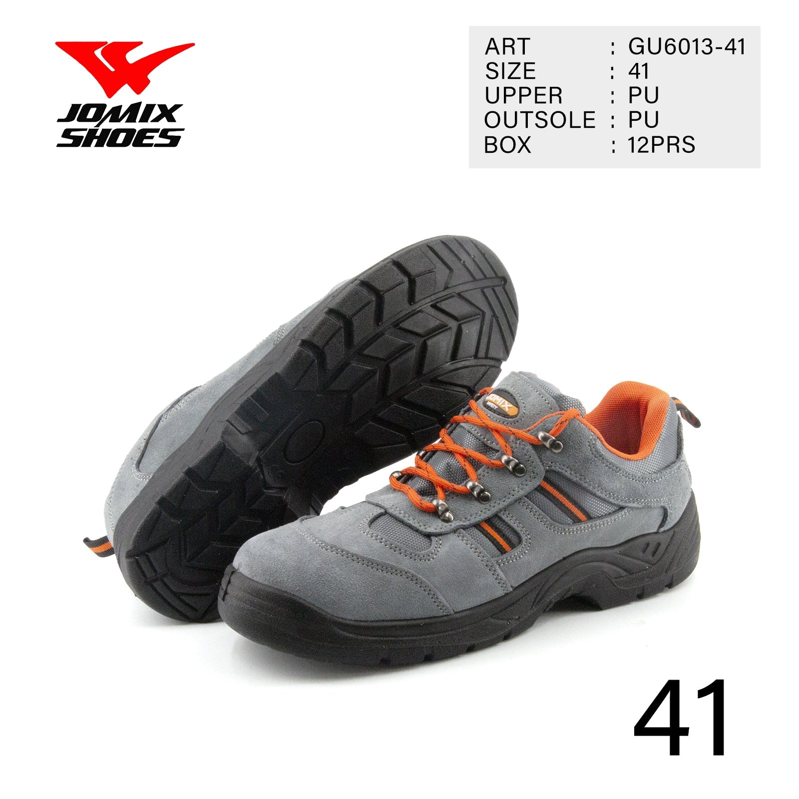 Scarpe Da Lavoro Antinfortunistica Da Uomo Jomix Shoes GU6013 - 41 - Fornitura all'ingrosso di Scarpe Uomo da Jomix Shoes B2B