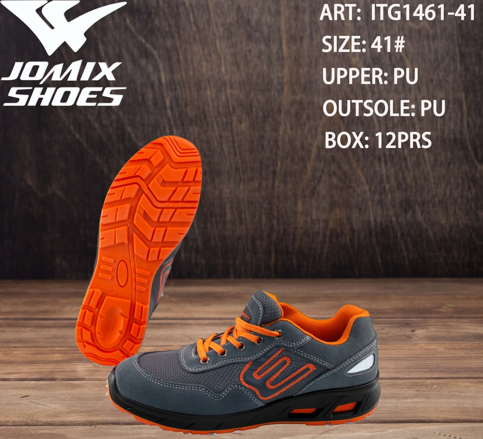 Scarpe Da Lavoro Antinfortunistica Da Uomo Jomix Shoes ITG1461 - 41 - Fornitura all'ingrosso di Scarpe Uomo da Jomix Shoes B2B