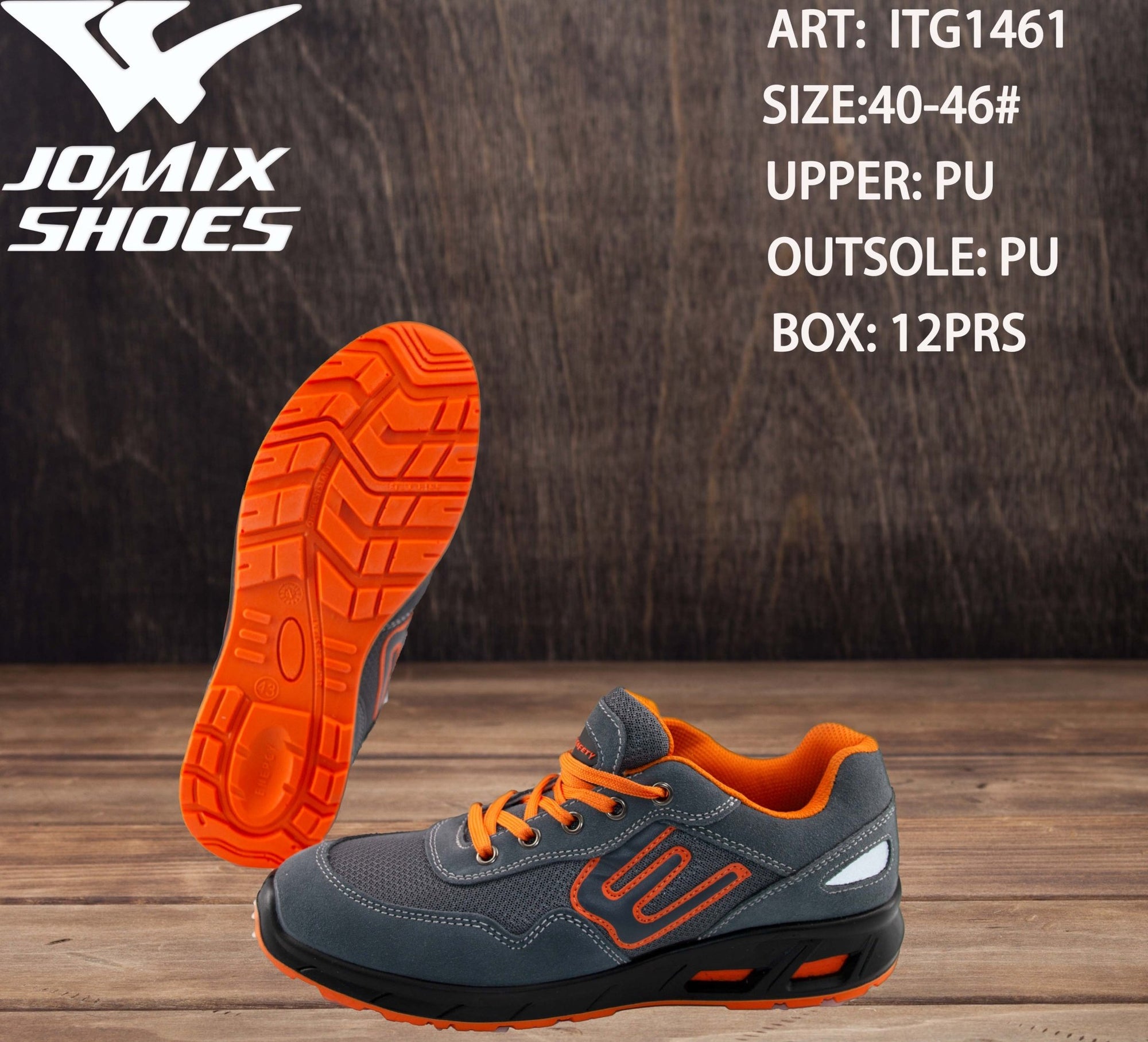 Scarpe Da Lavoro Antinfortunistica ITG1461 - Fornitura all'ingrosso di Scarpe Uomo da Jomix Shoes B2B