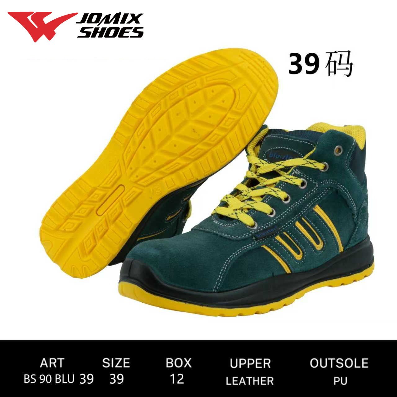 Scarpe da Lavoroda Uomo BS90 BLU - GIALLO 39 - Fornitura all'ingrosso di Scarpe Uomo da Jomix Shoes B2B