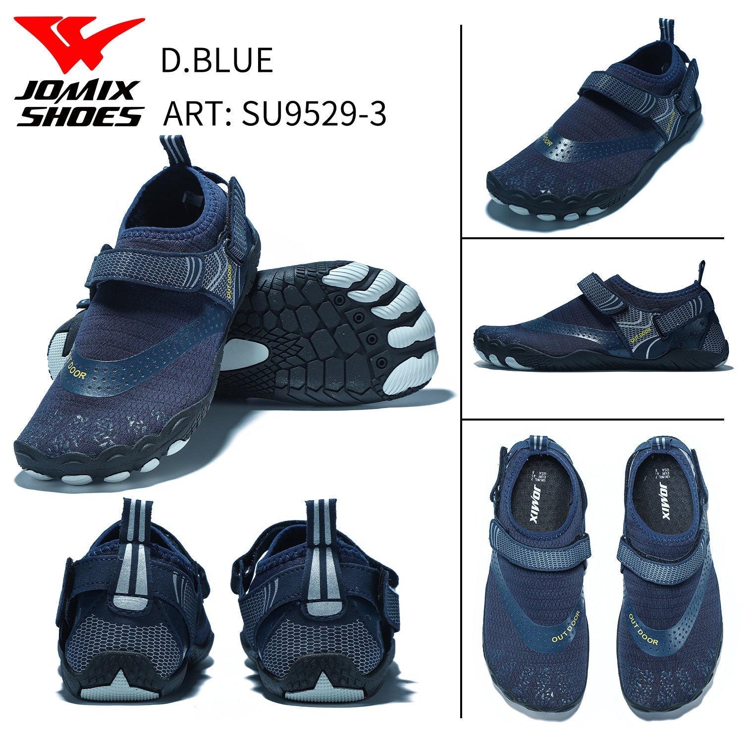 Scarpe da scoglio uomo Jomix Shoes SU9529 - 3 - Fornitura all'ingrosso di Scarpe Uomo da Jomix Shoes B2B