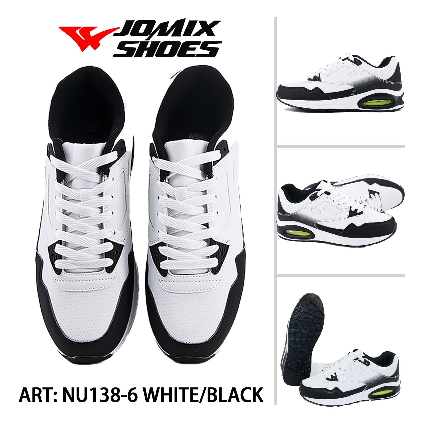 Scarpe Sportive Da Uomo Nu138 - 6 - Fornitura all'ingrosso di Sneakers Uomo da Jomix Shoes B2B