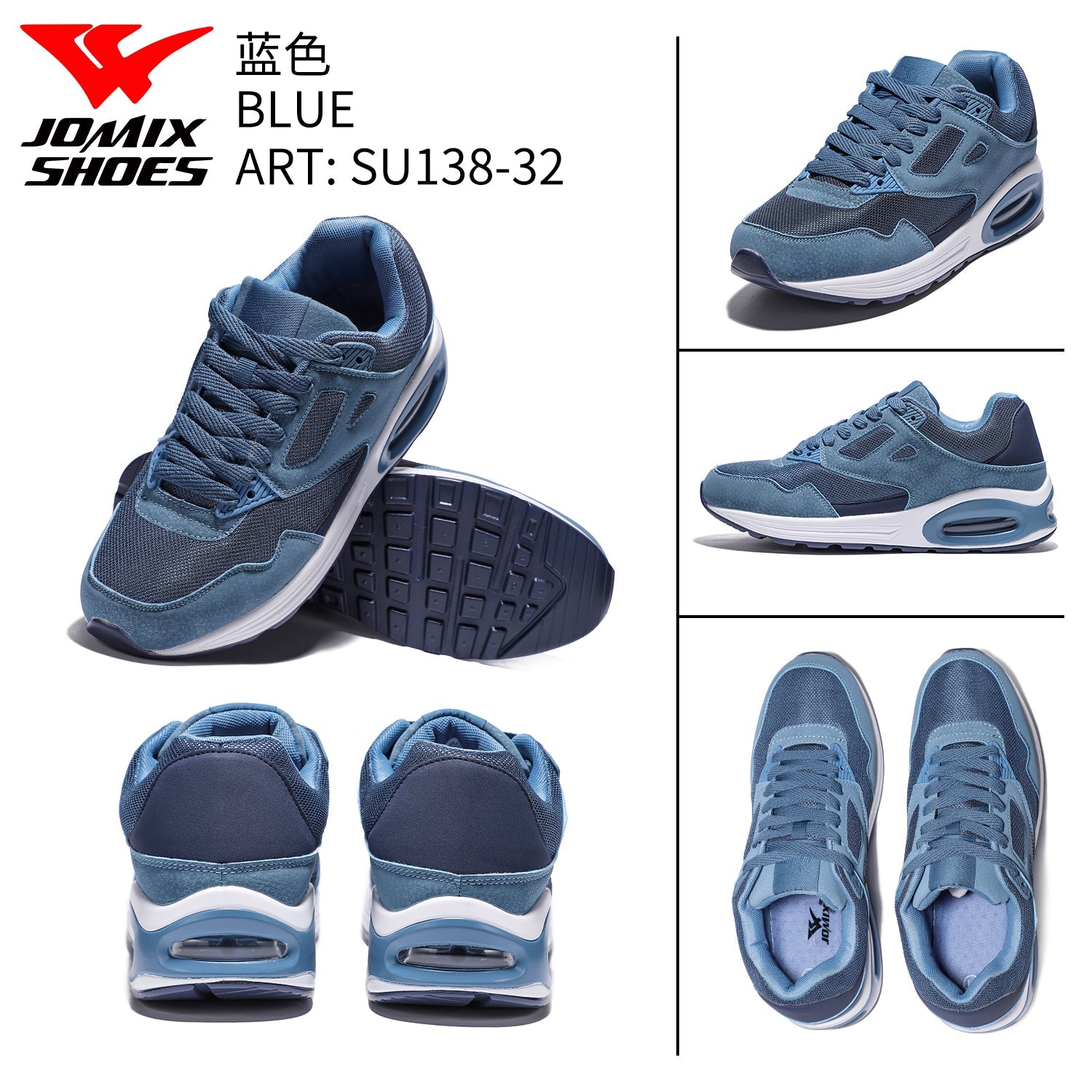 Scarpe Sportive Da Uomo Su138 - 32 - Fornitura all&#39;ingrosso di Sneakers Uomo da Jomix Shoes B2B