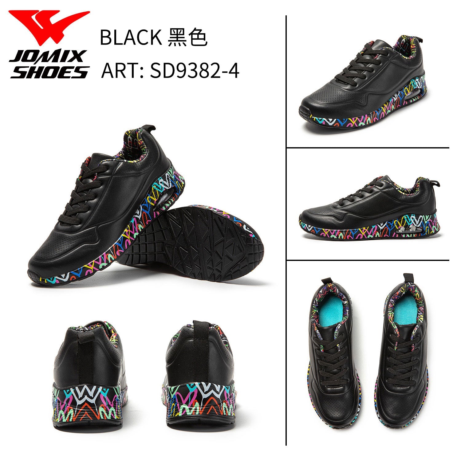 Sneakers Da Donna Jomix Shoes SD9382 - 4 - Fornitura all'ingrosso di Scarpe Donna da Jomix Shoes B2B