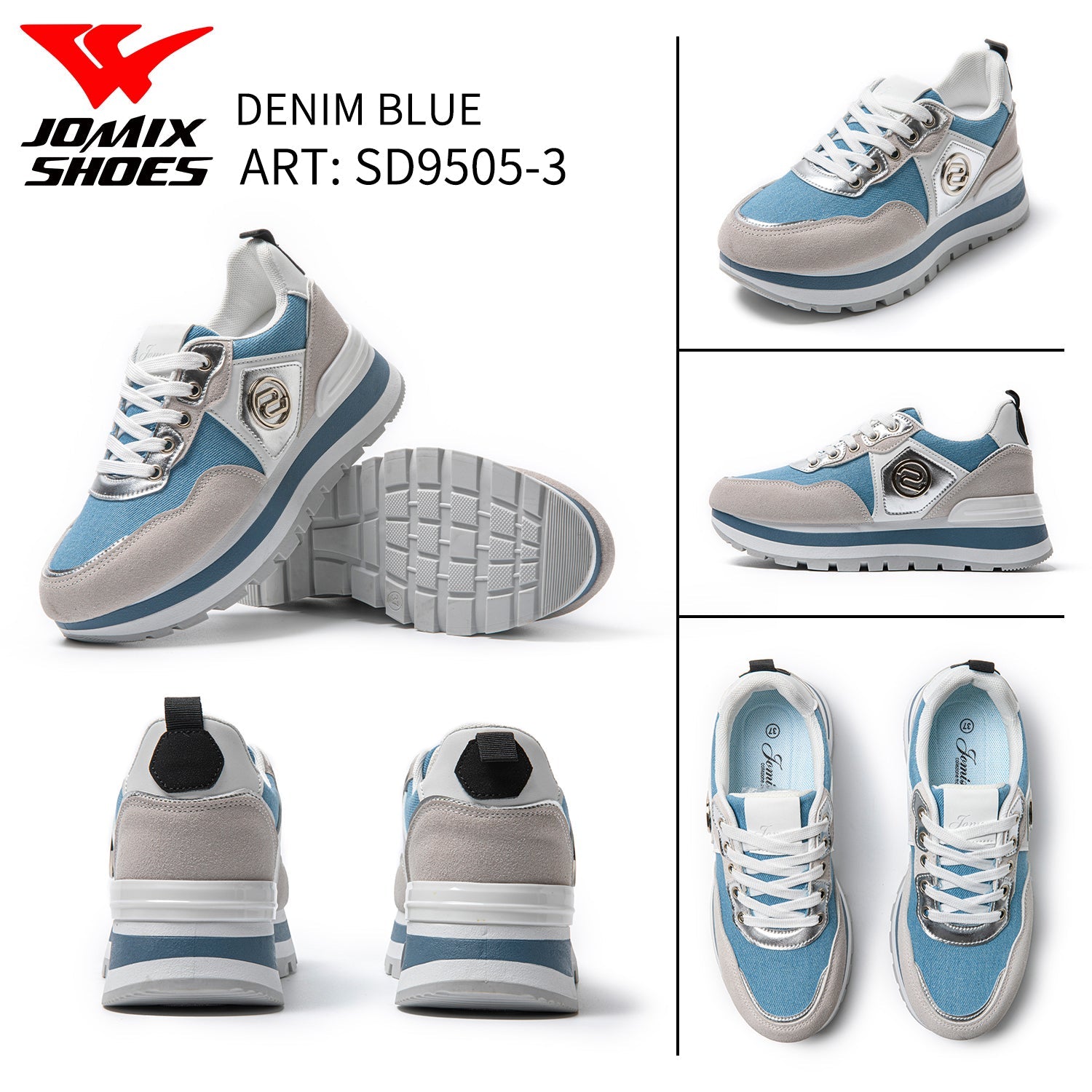 Sneakers Da Donna Jomix Shoes Sd9505 - 3 - Fornitura all'ingrosso di Sneakers Donna da Jomix Shoes B2B