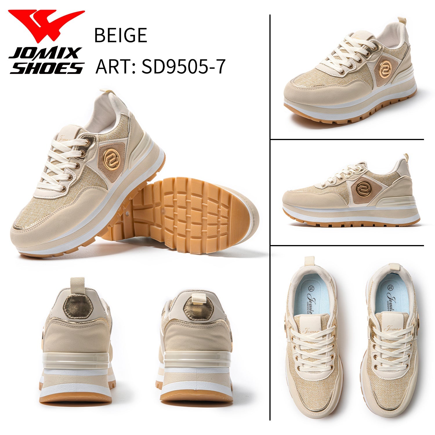 Sneakers Da Donna Jomix Shoes Sd9505 - 7 - Fornitura all&#39;ingrosso di Sneakers Donna da Jomix Shoes B2B