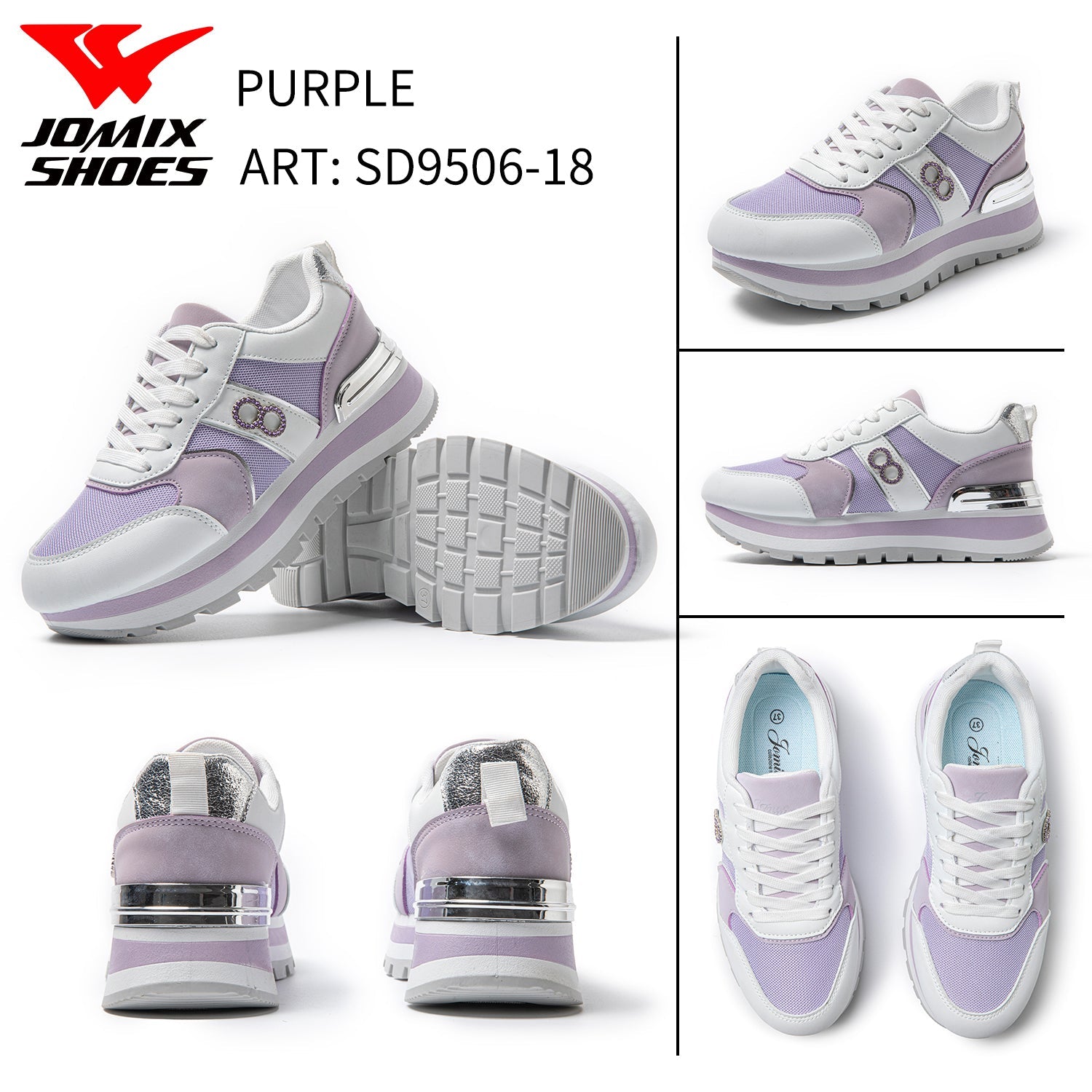 Sneakers Da Donna Jomix Shoes SD9506 - 18 - Fornitura all'ingrosso di Sneakers Donna da Jomix Shoes B2B