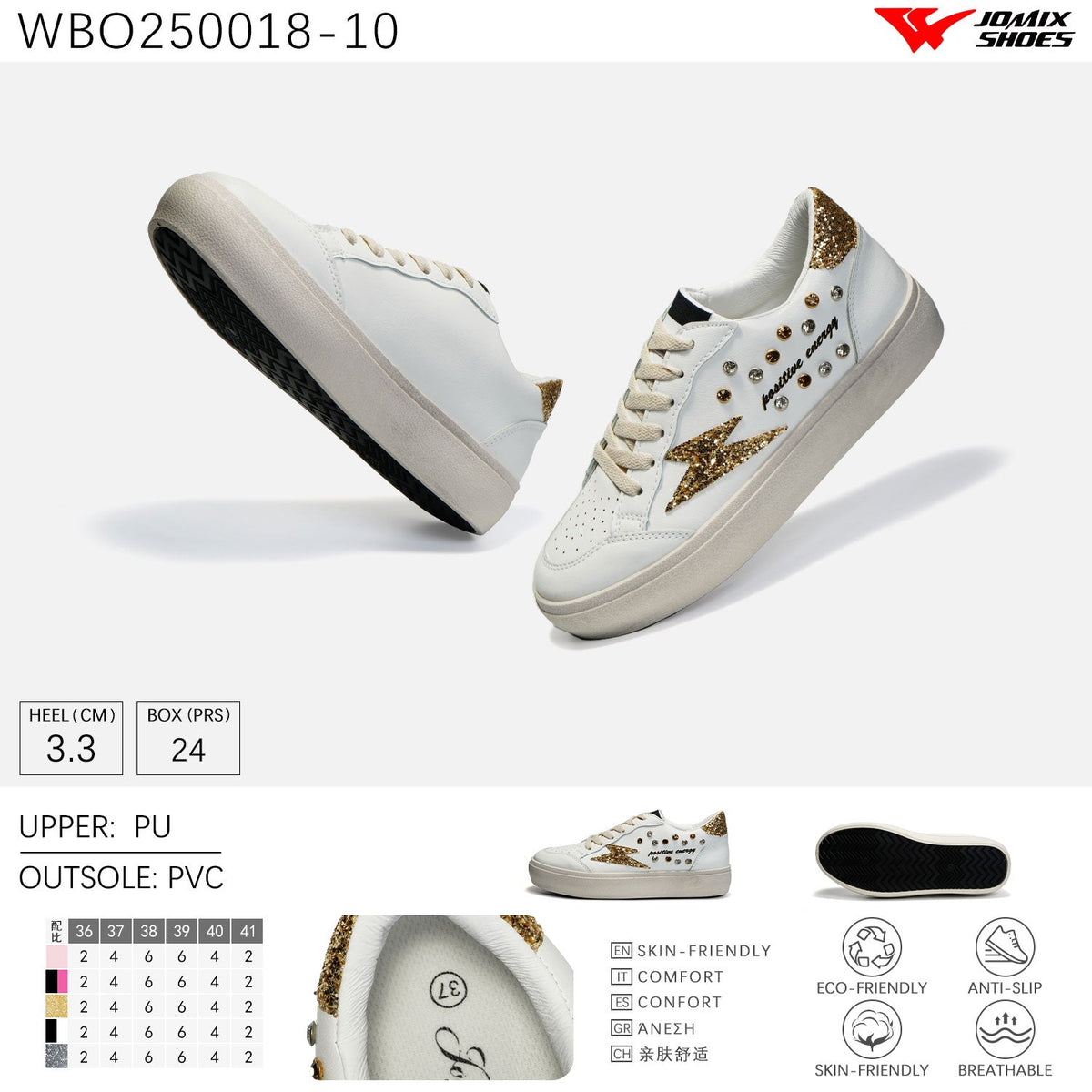 Sneakers Da Donna Jomix Shoes WBO250018 - 10