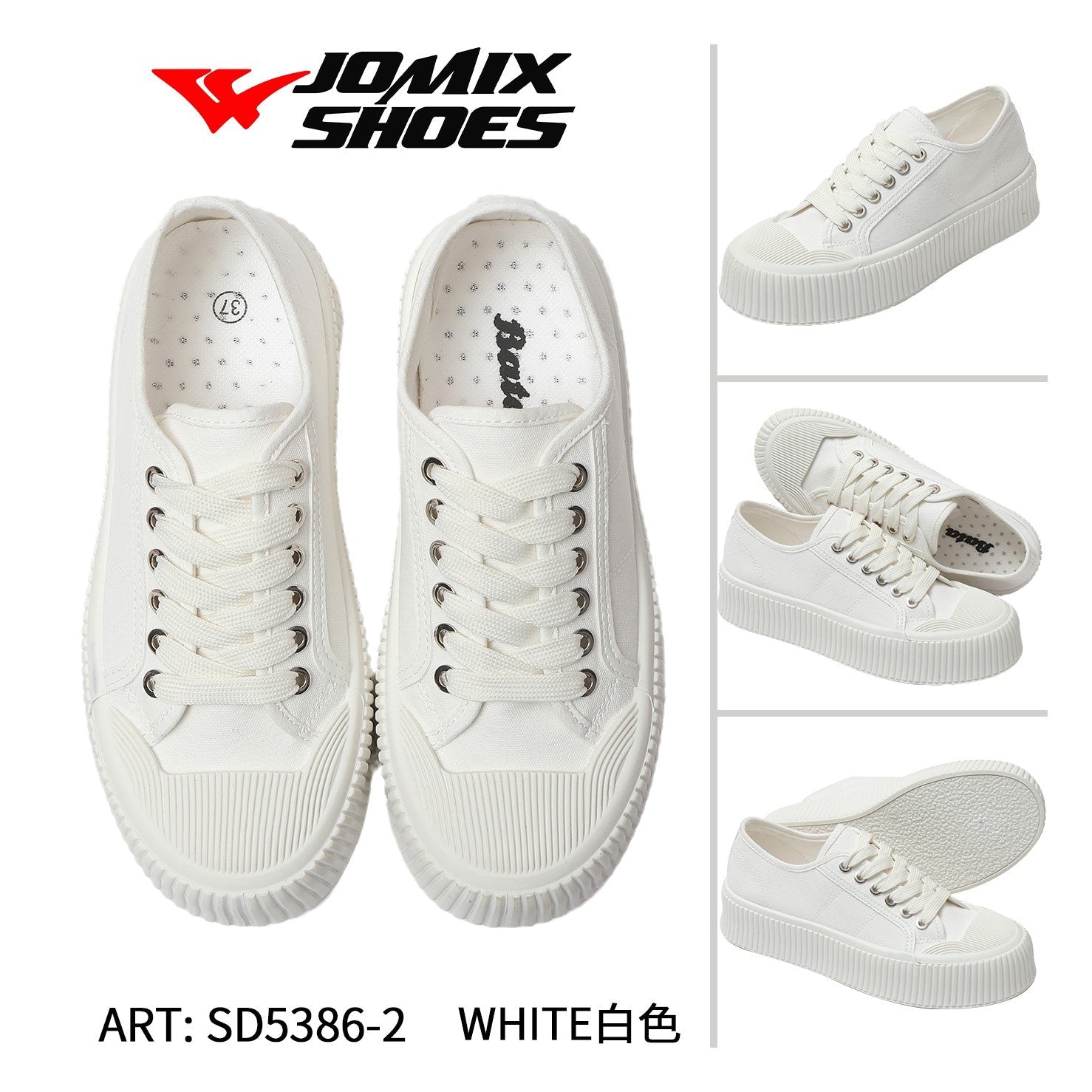 Sneakers da donna sportive casual Jomix Shoes SD5386 - 2 - Fornitura all&#39;ingrosso di Scarpe Donna da Jomix Shoes B2B