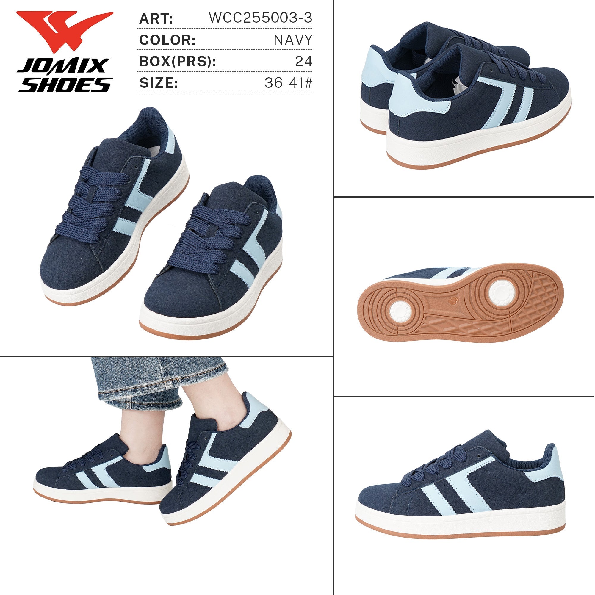Sneakers da Donna WCC255003 - 3 - Fornitura all'ingrosso di Sneakers Donna da Jomix Shoes B2B