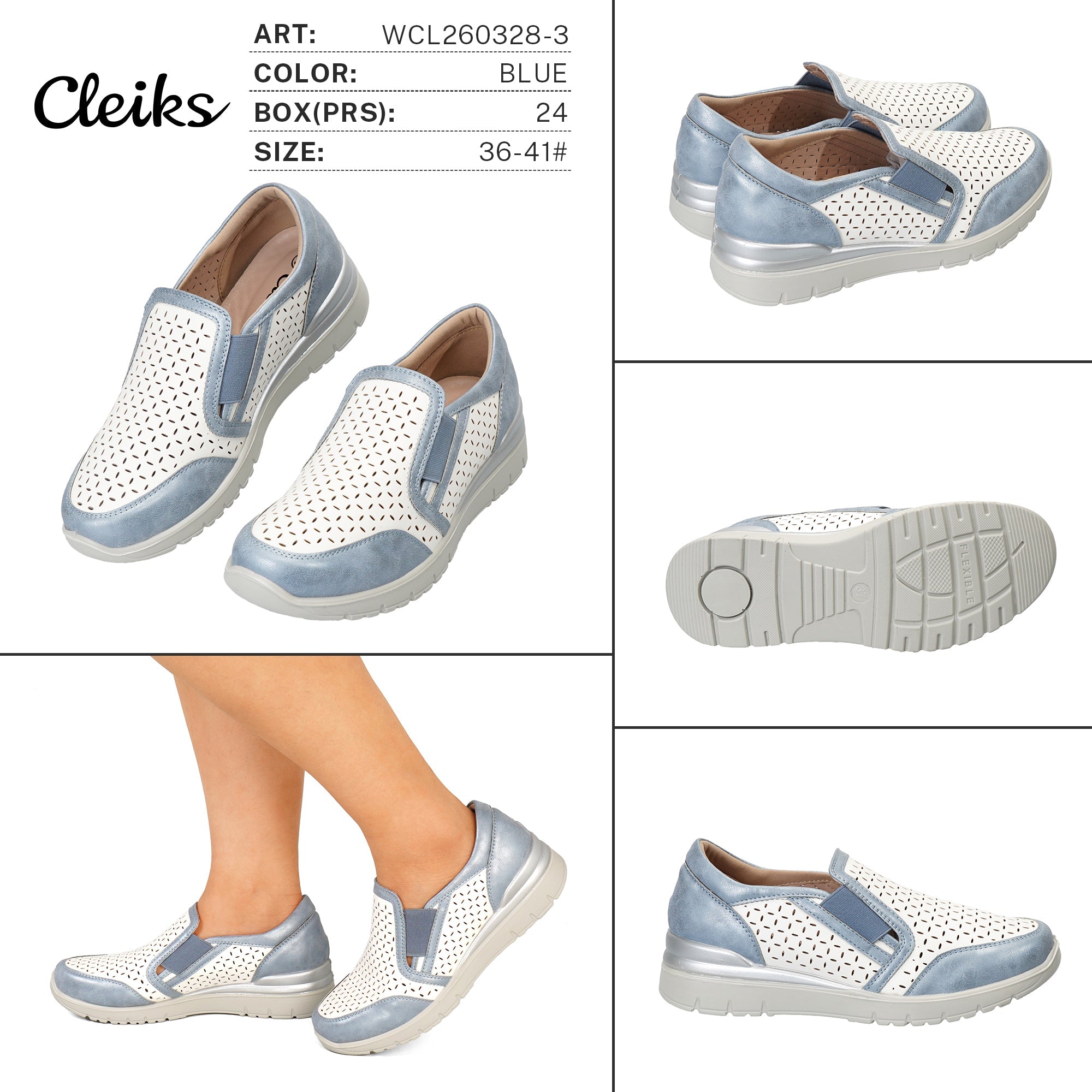 Sneakers da Donna WCL260328 - 3 - Fornitura all'ingrosso di Sneakers Donna da Jomix Shoes B2B