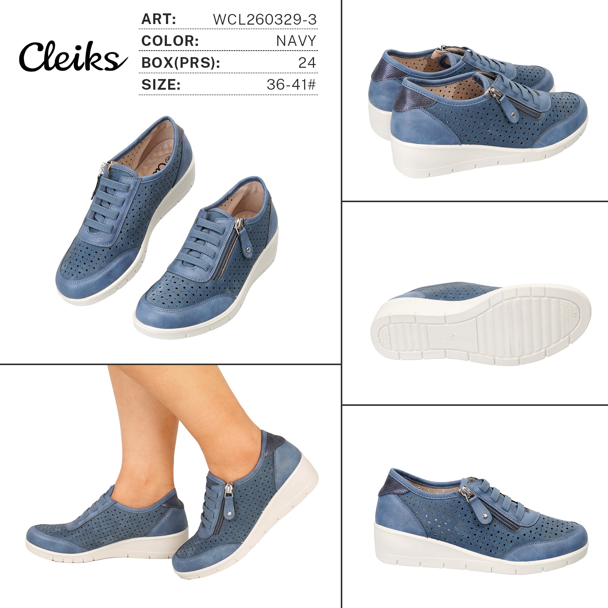 Sneakers da Donna WCL260329 - 3 - Fornitura all'ingrosso di Sneakers Donna da Jomix Shoes B2B