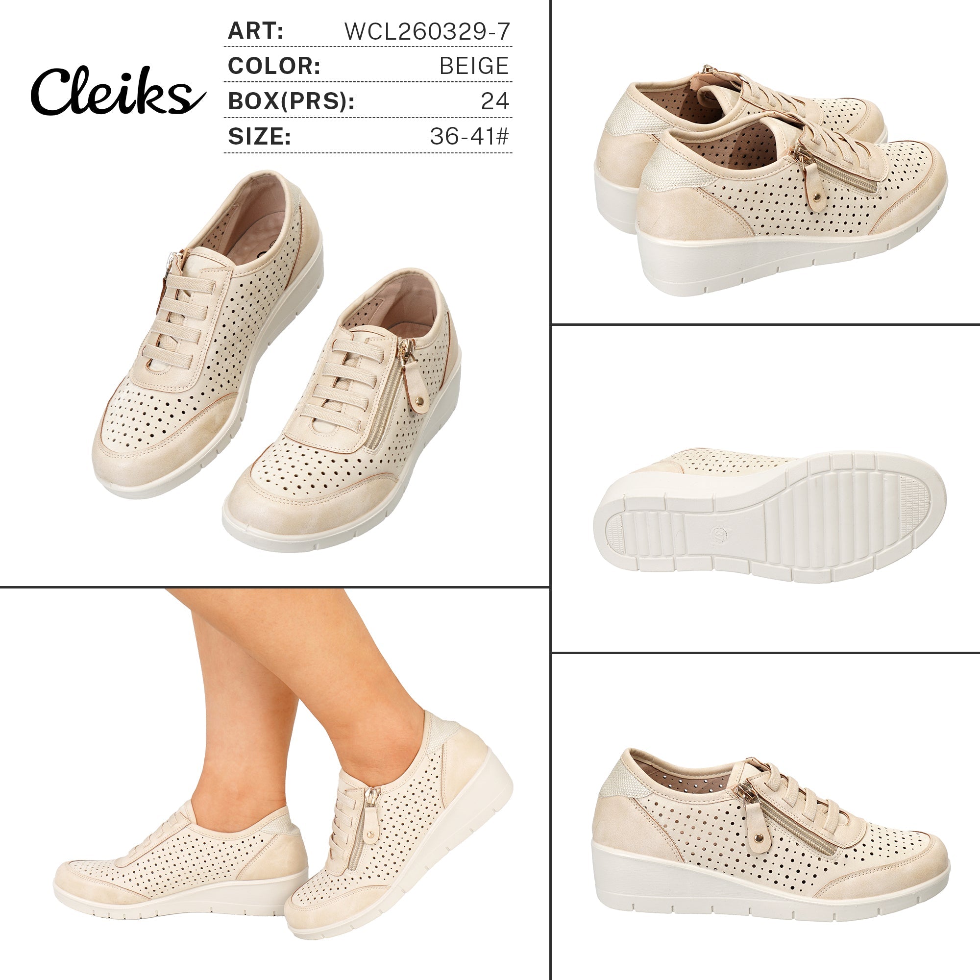 Sneakers da Donna WCL260329 - 7 - Fornitura all'ingrosso di Sneakers Donna da Jomix Shoes B2B