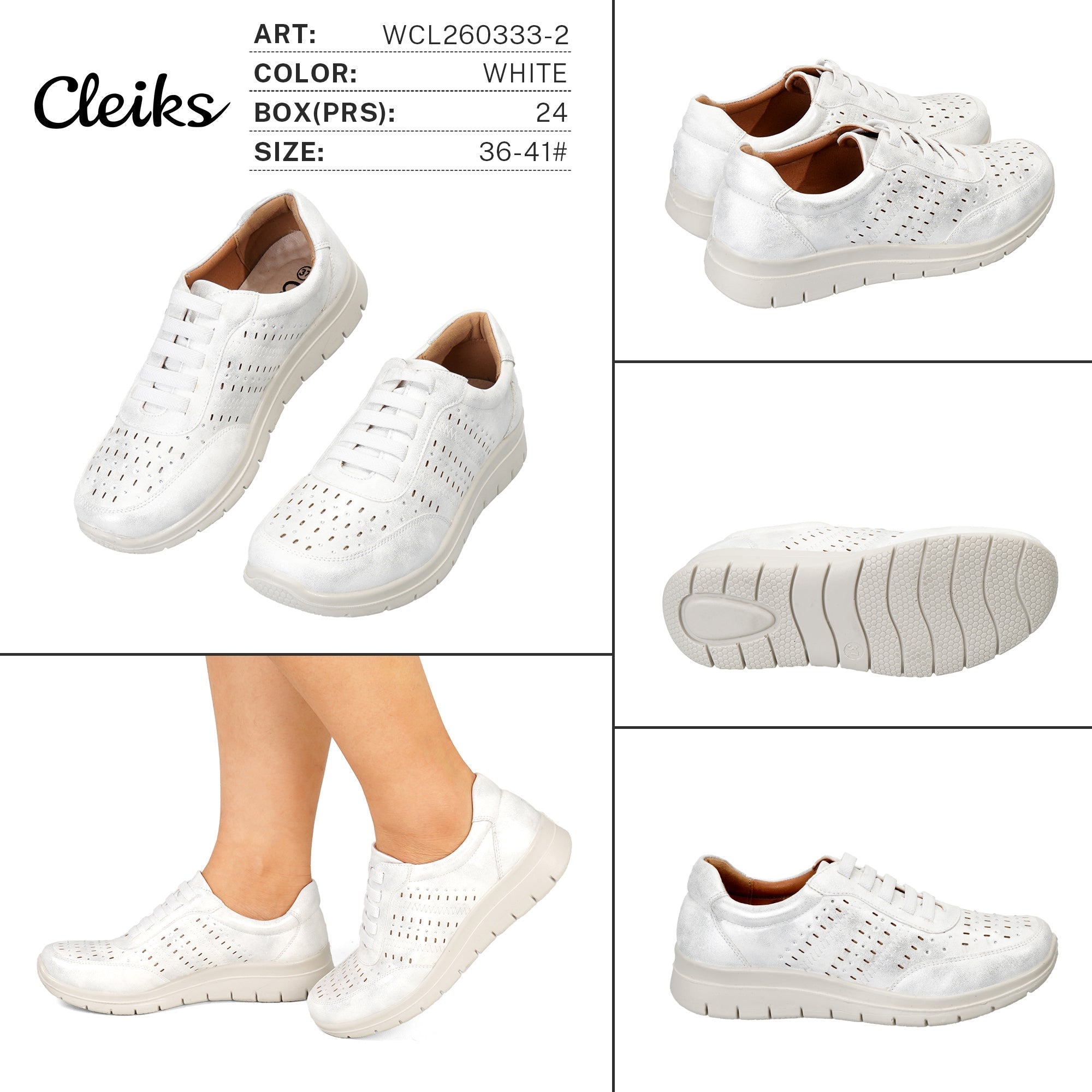 Sneakers da Donna WCL260333 - 2 - Fornitura all'ingrosso di Sneakers Donna da Jomix Shoes B2B