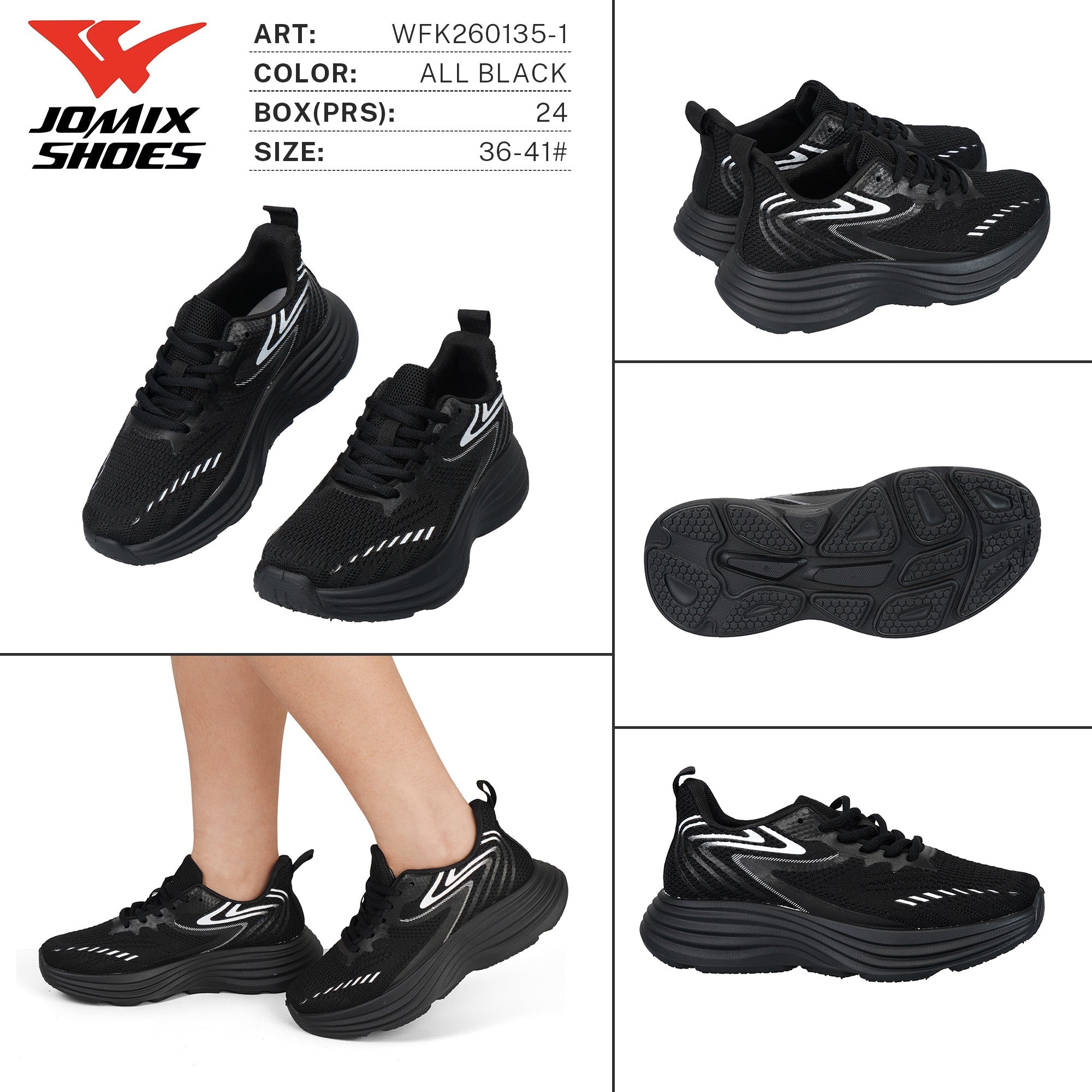 Sneakers da Donna WFK260135 - 1 - Fornitura all'ingrosso di Sneakers Donna da Jomix Shoes B2B