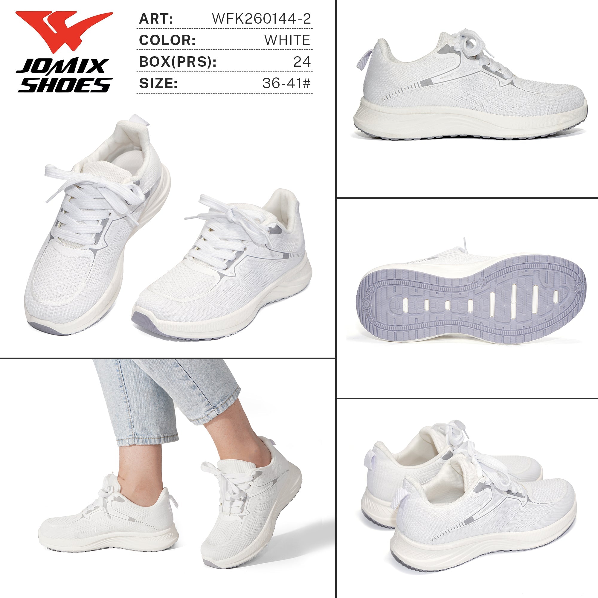 Sneakers da Donna WFK260144 - 2 - Fornitura all'ingrosso di Sneakers Donna da Jomix Shoes B2B