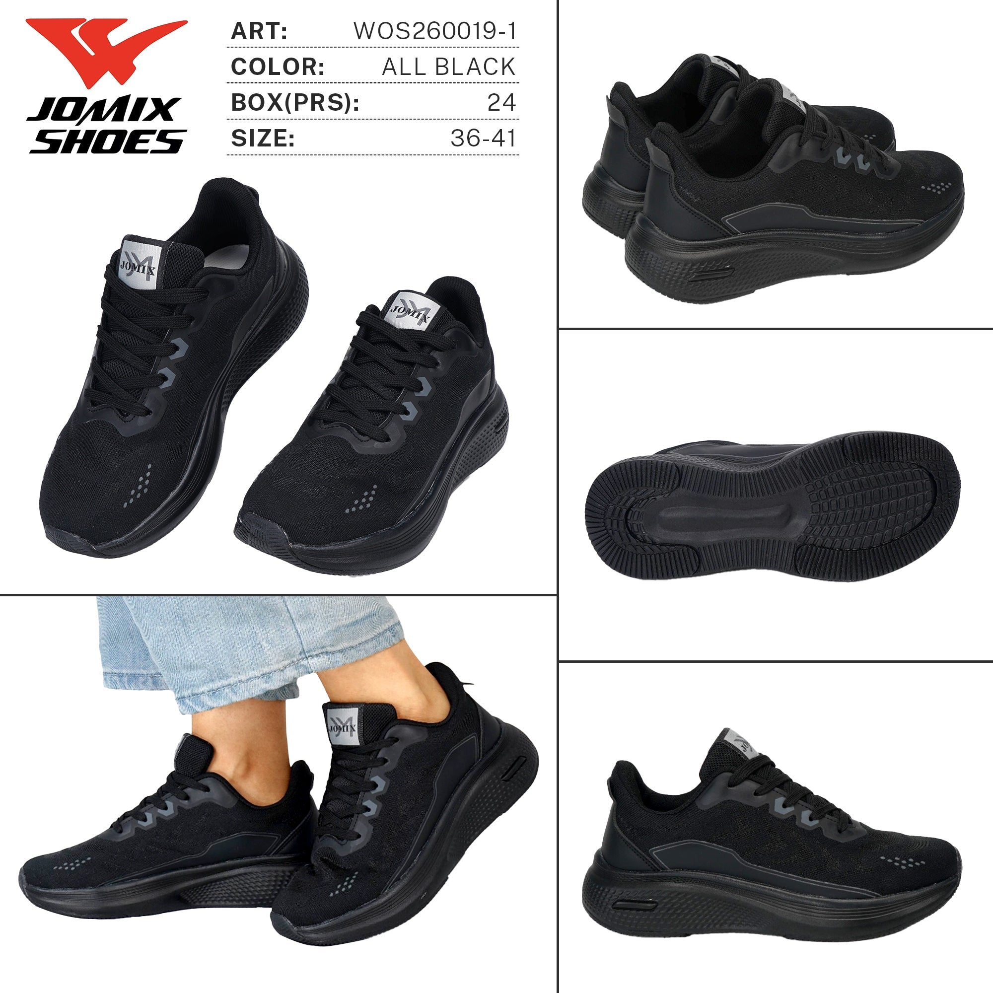 Sneakers da Donna WOS260019 - 1 - Fornitura all'ingrosso di Sneakers Donna da Jomix Shoes B2B