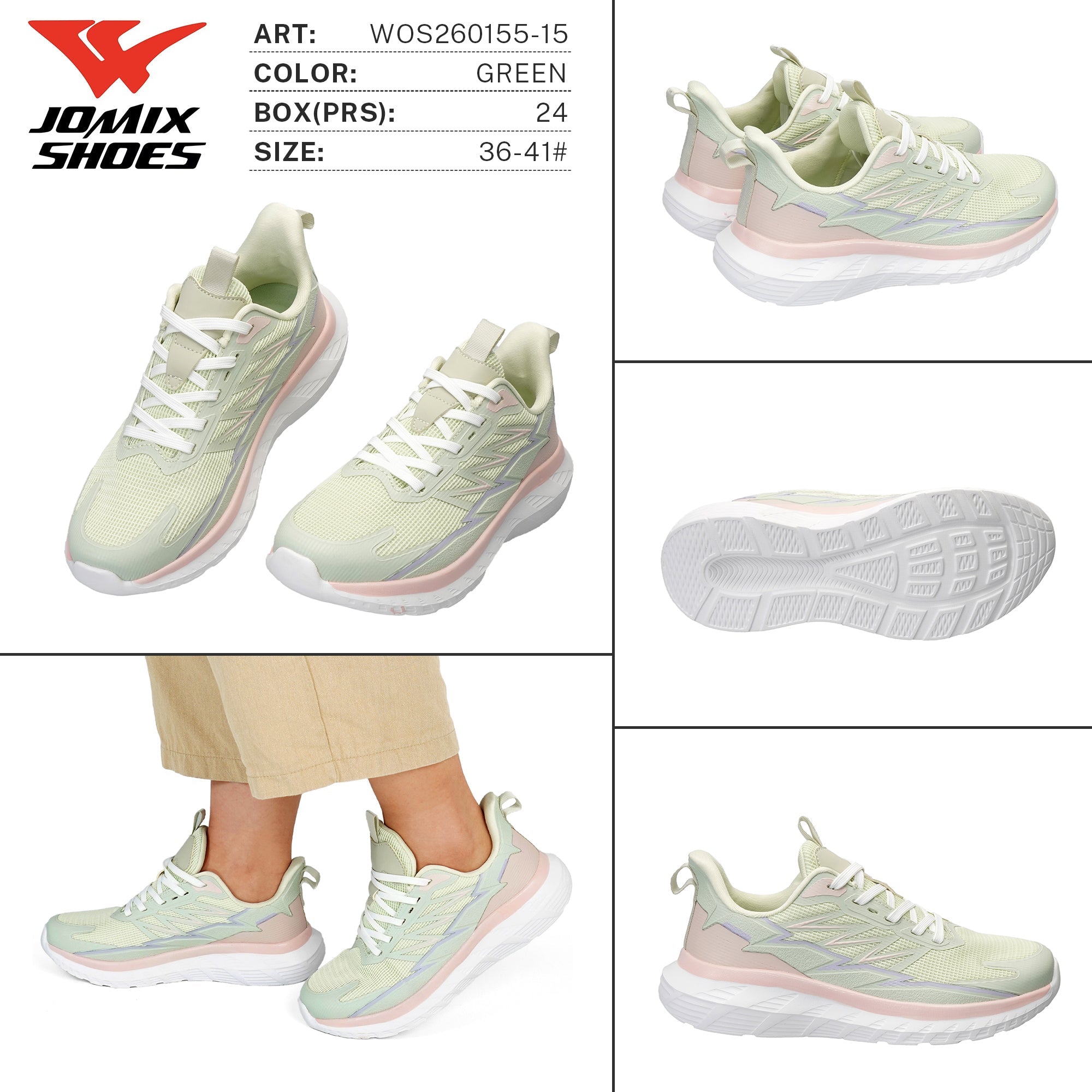 Sneakers da Donna WOS260155 - 15 - Fornitura all'ingrosso di Sneakers Donna da Jomix Shoes B2B