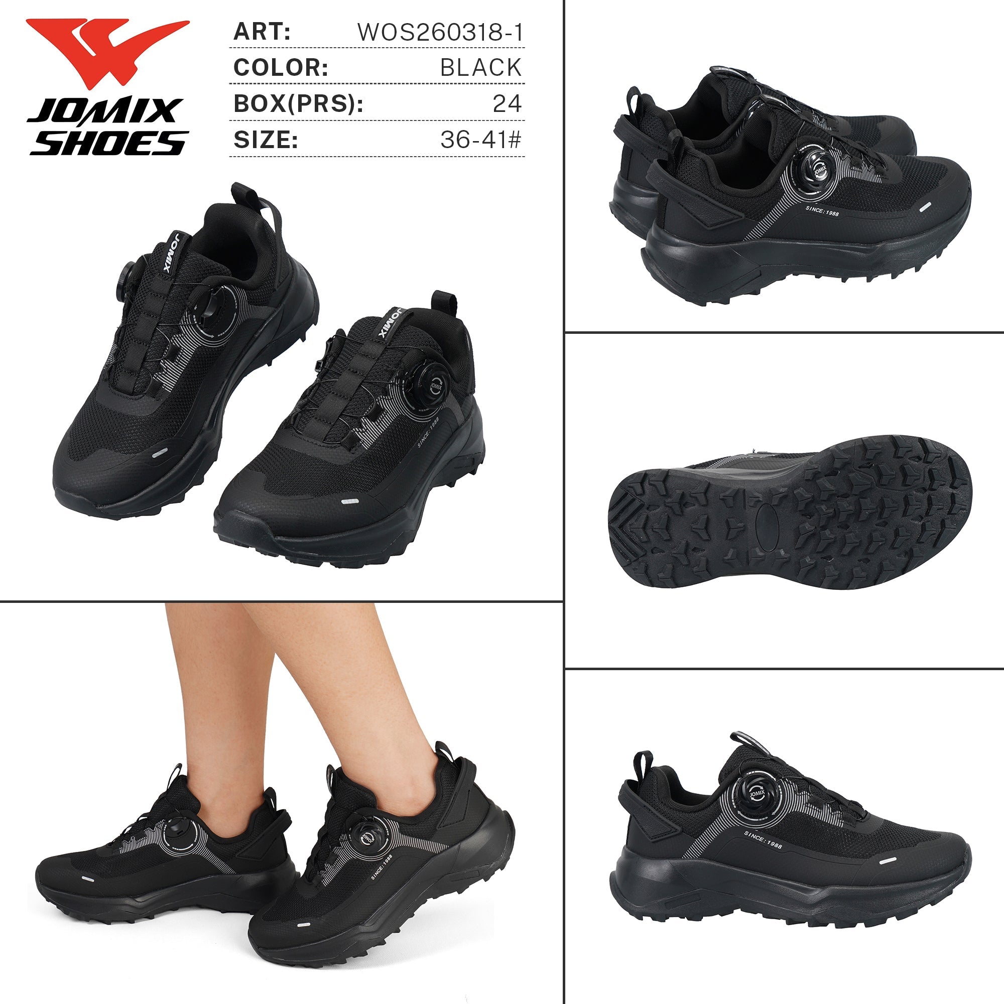 Sneakers da Donna WOS260318 - 1 - Fornitura all'ingrosso di Sneakers Donna da Jomix Shoes B2B