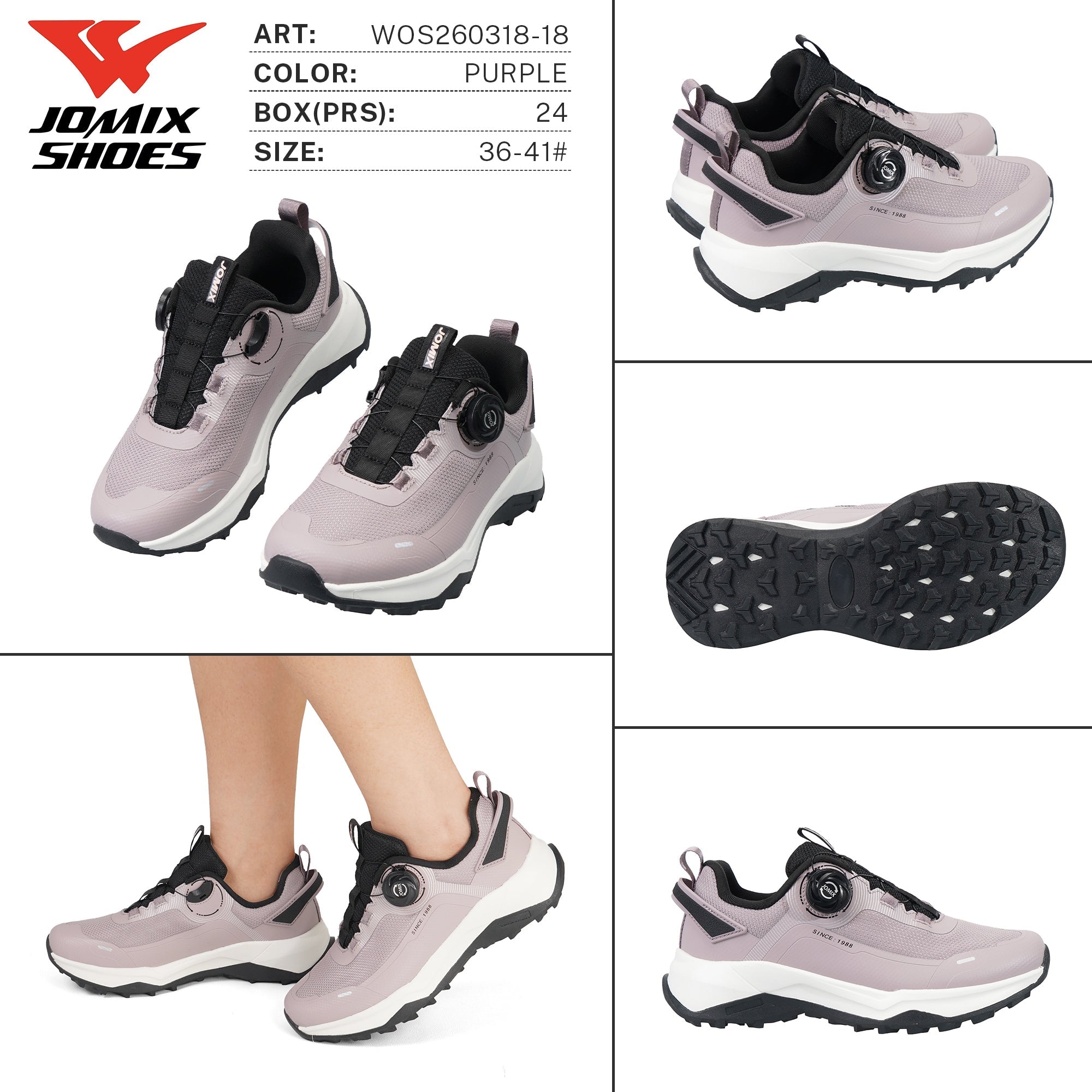 Sneakers da Donna WOS260318 - 18 - Fornitura all'ingrosso di Sneakers Donna da Jomix Shoes B2B