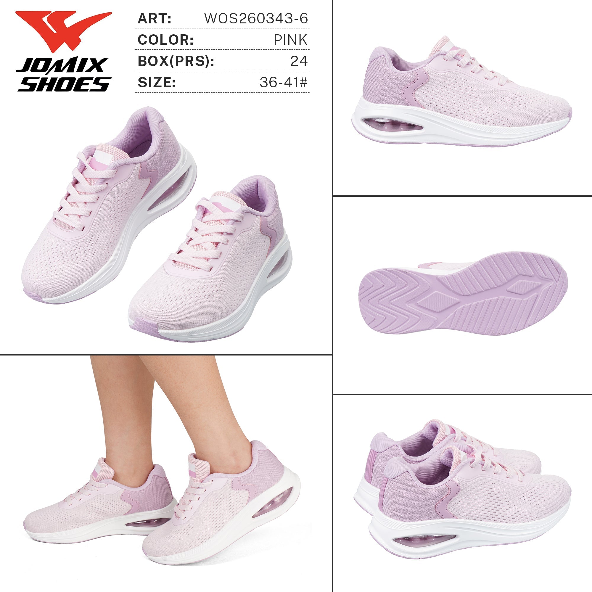 Sneakers da Donna WOS260343 - 6 - Fornitura all'ingrosso di Sneakers Donna da Jomix Shoes B2B