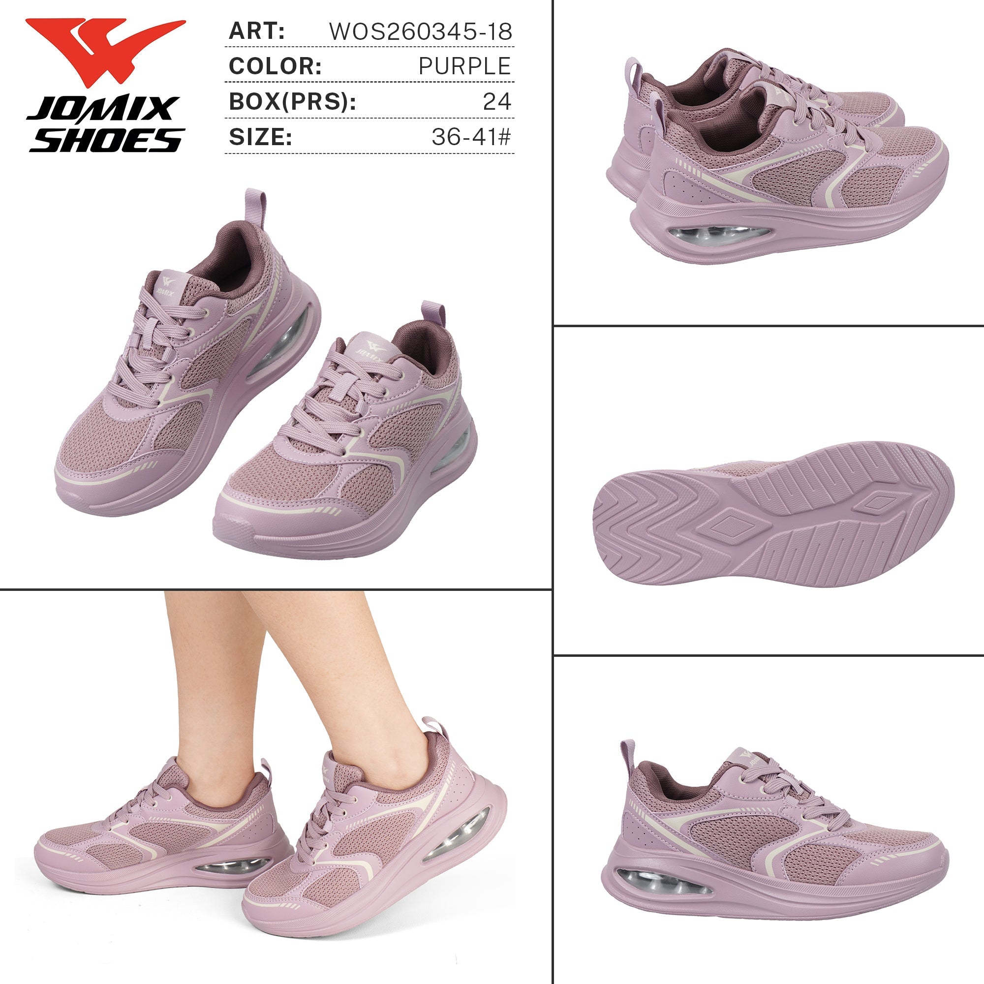 Sneakers da Donna WOS260345 - 18 - Fornitura all'ingrosso di Sneakers Donna da Jomix Shoes B2B